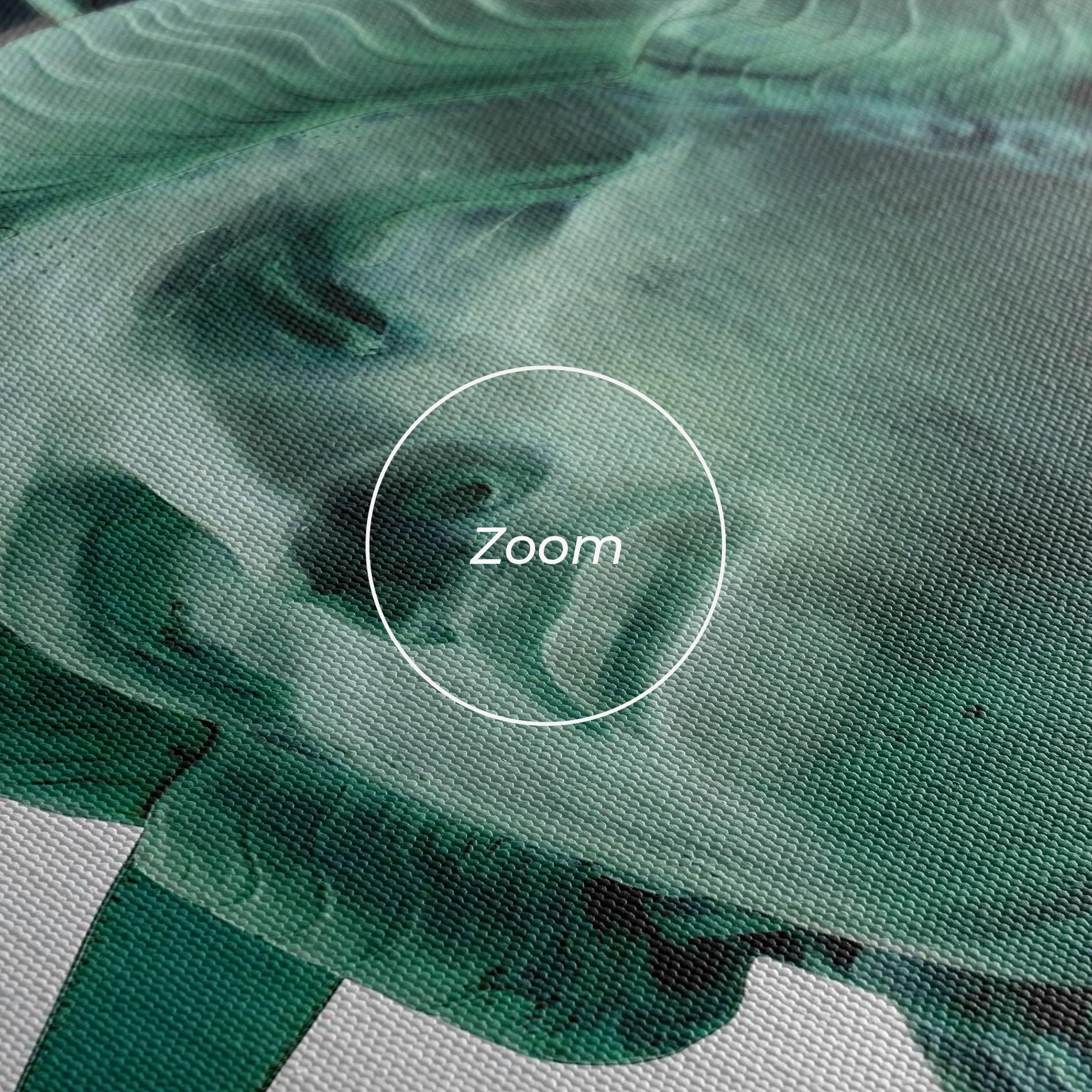 Leinwandbild Statue Of Liberty Head mockup 3