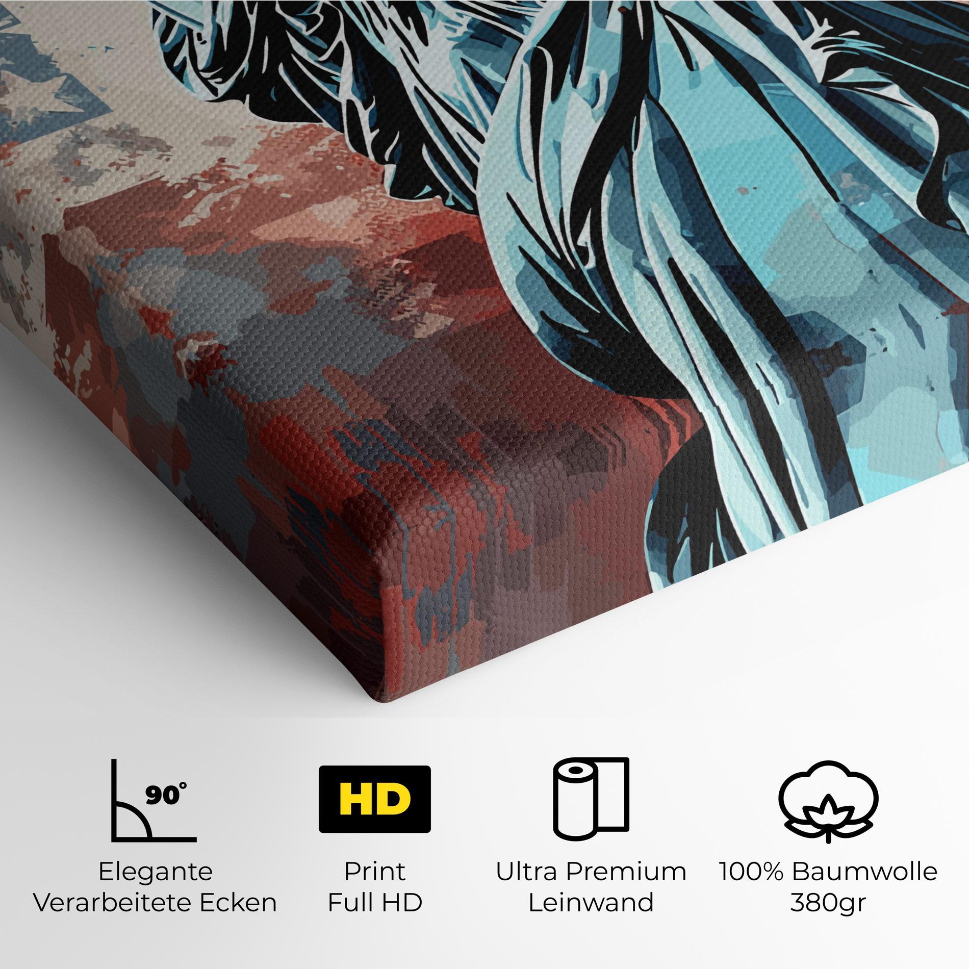 Leinwandbild Cultural Diversity Art mockup 4