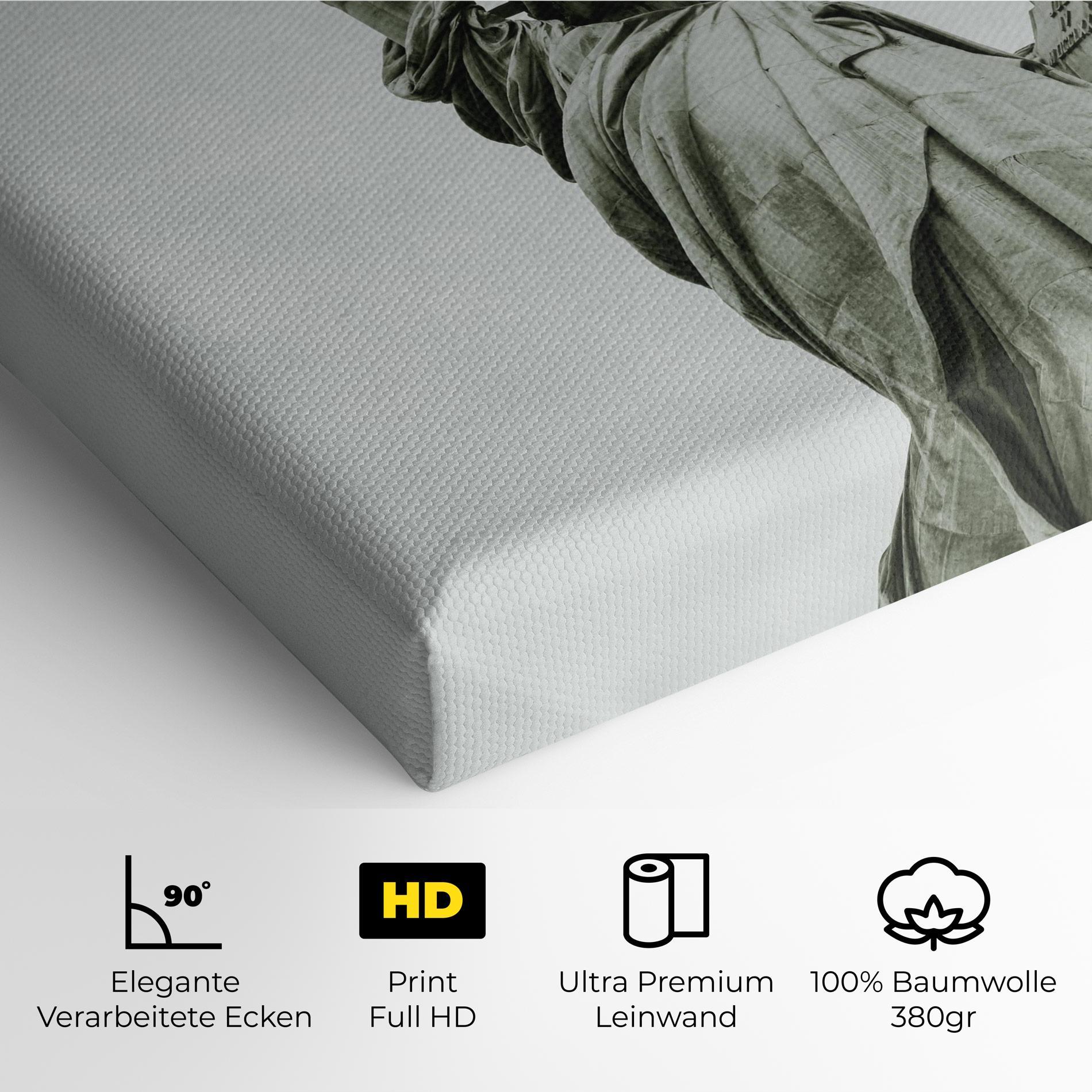 Leinwandbild Liberty Statue Day mockup 4