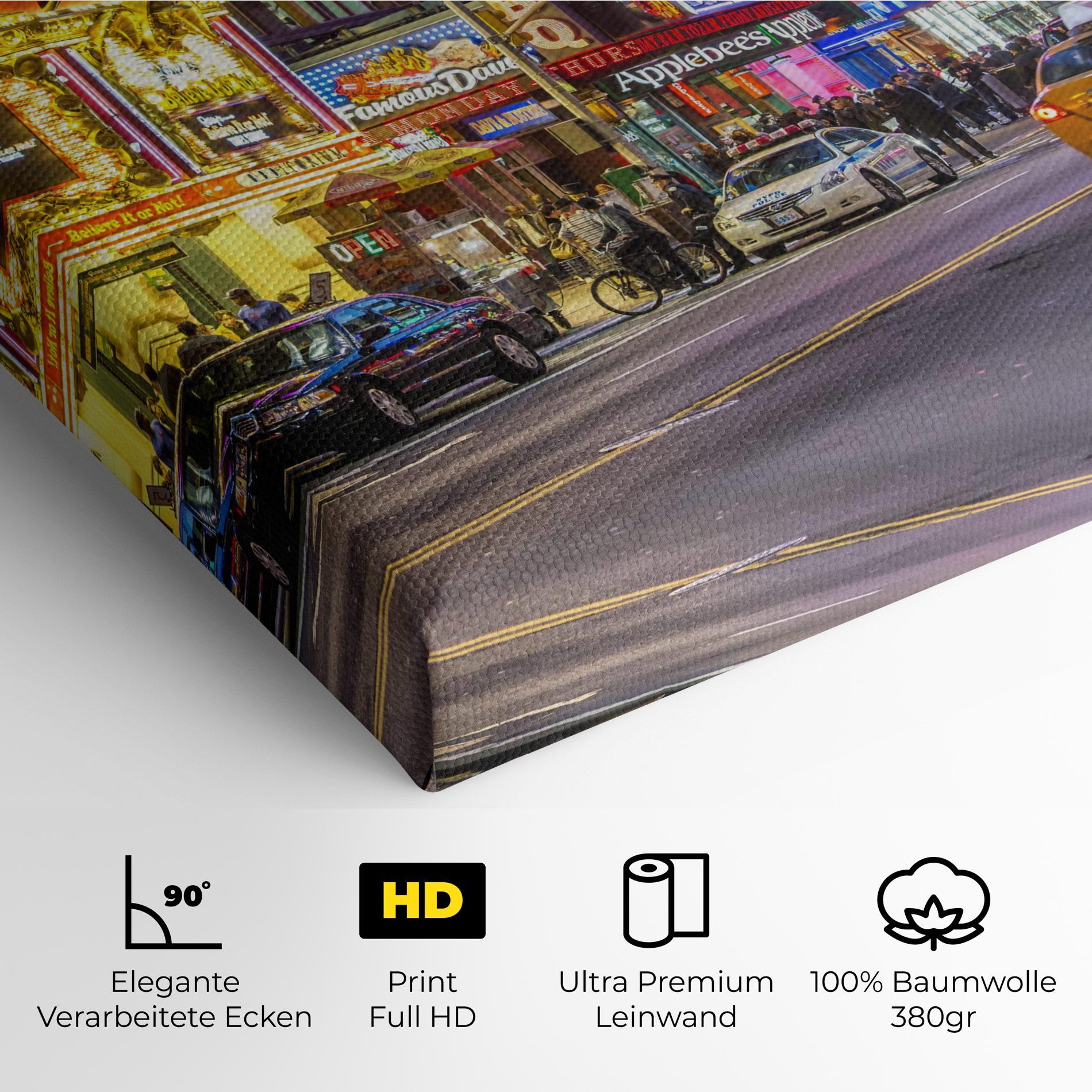 Leinwandbild New York Lights mockup 4
