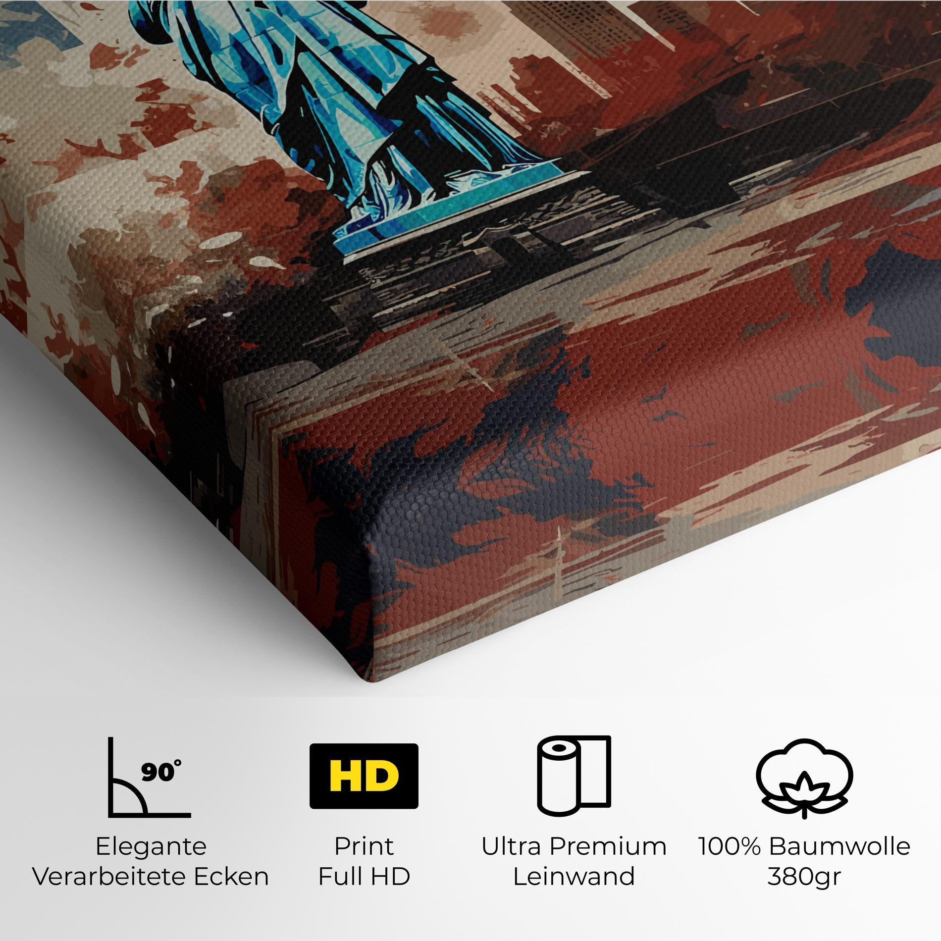 Leinwandbild Patriotism Cultural Art mockup 4