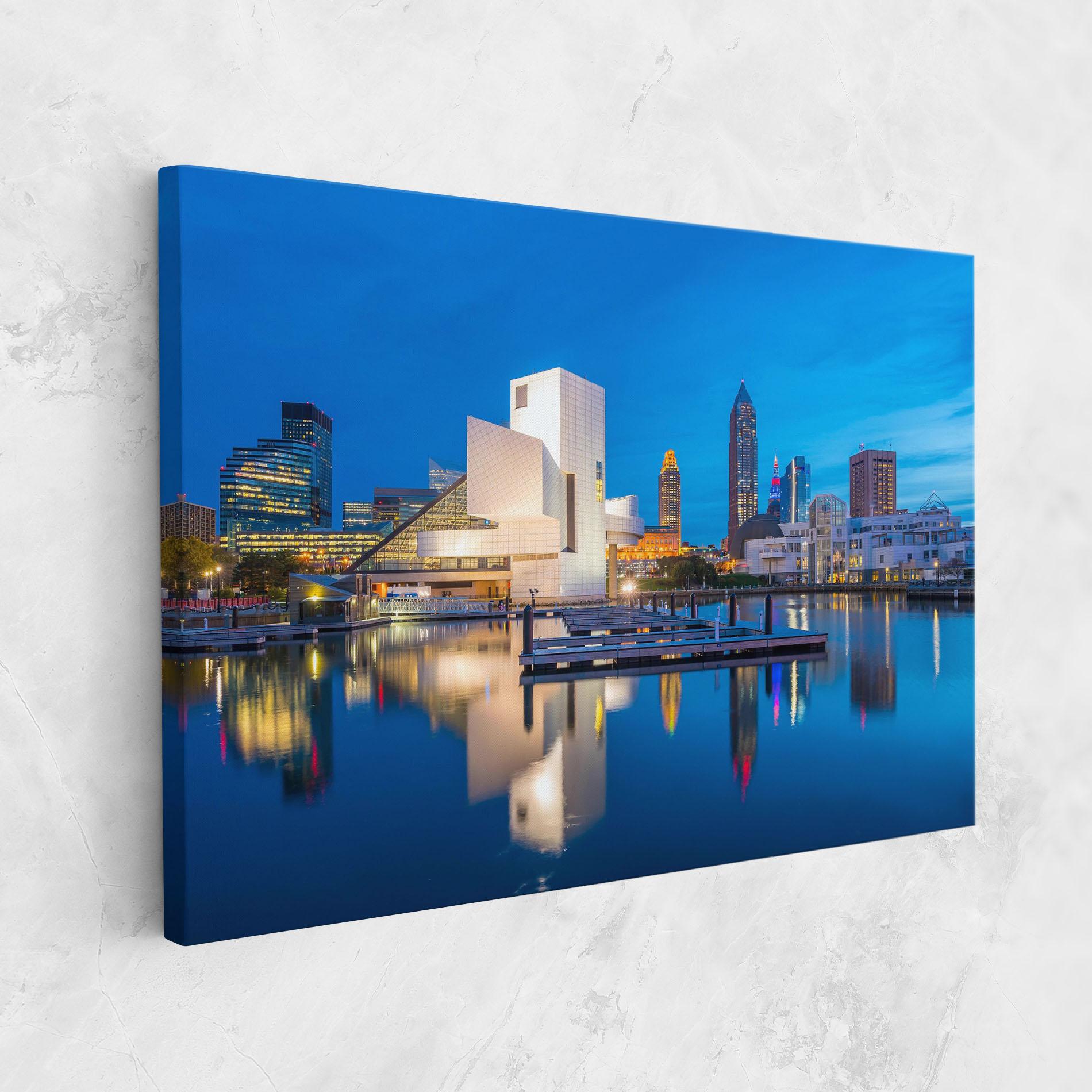 Leinwandbild Lakefront Ohio Usa mockup 1