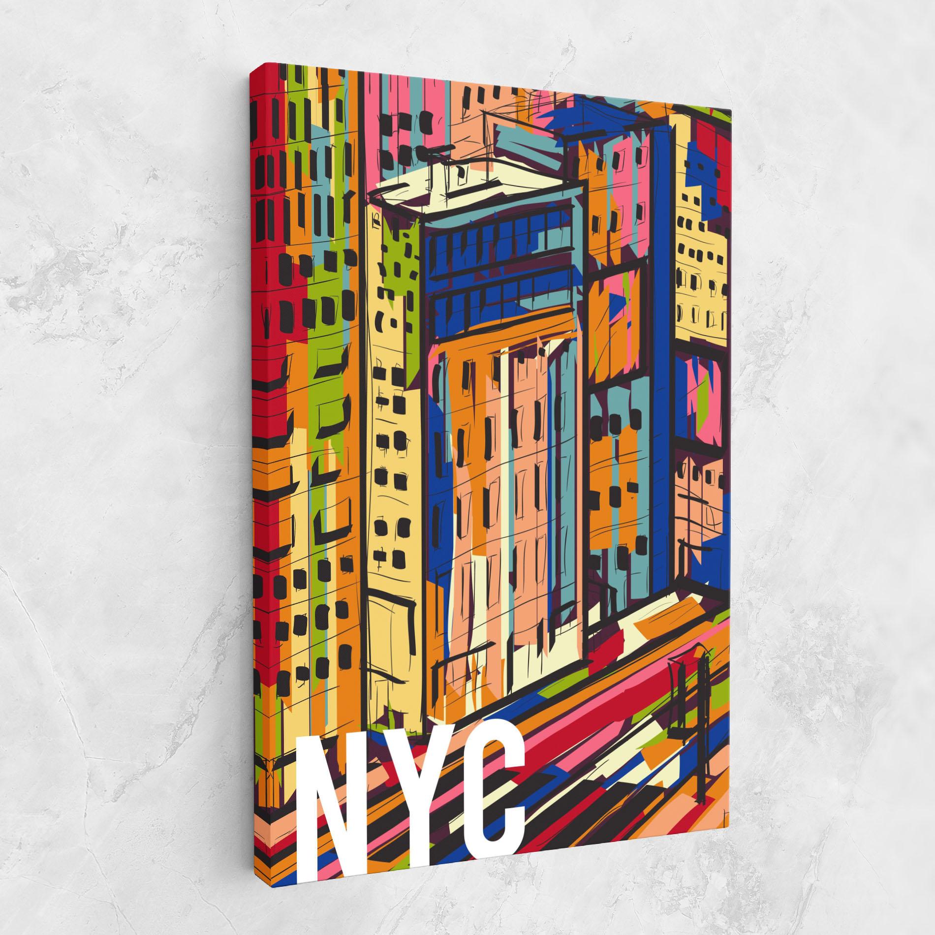 Leinwandbild New York City Art mockup 1