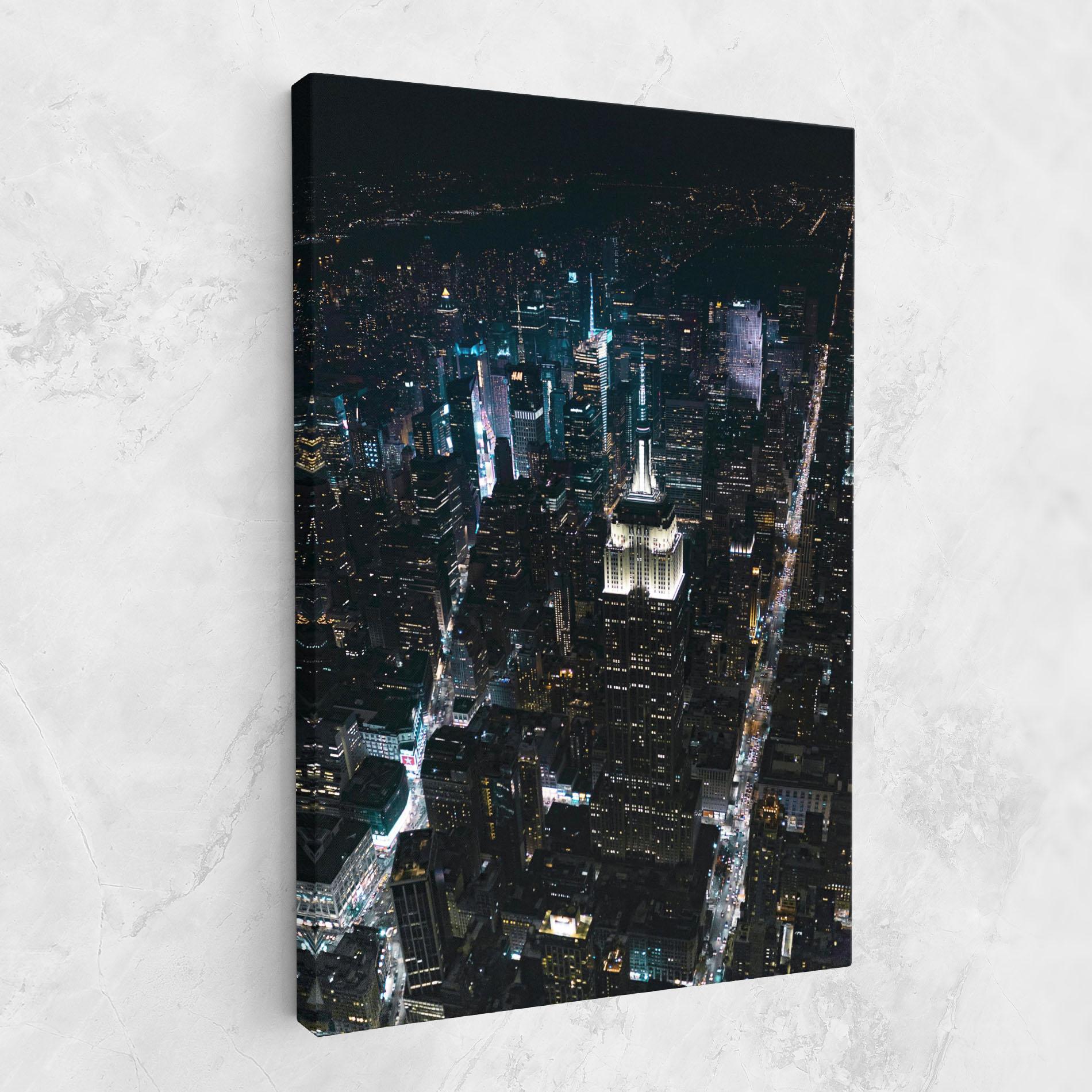 Leinwandbild Night Landscape mockup 1