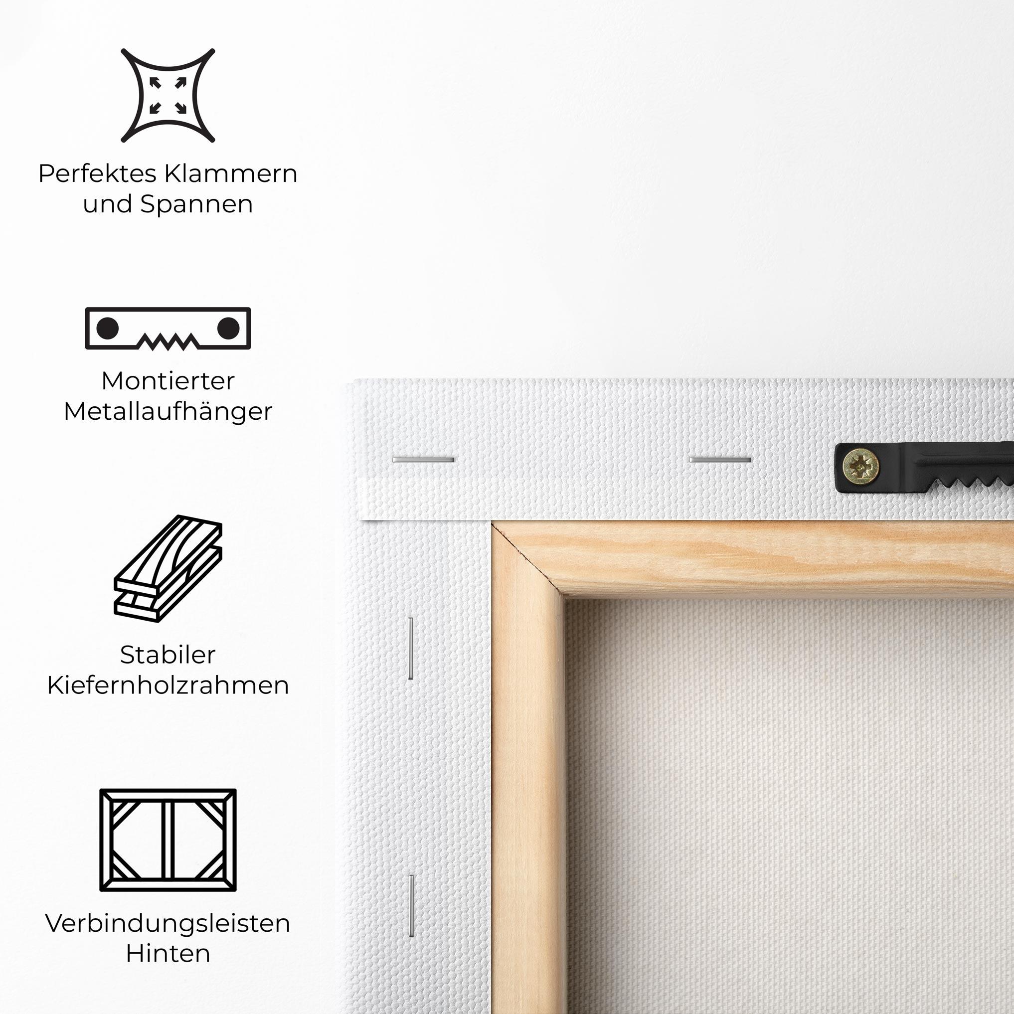 Leinwandbild Liberty Statue mockup 5