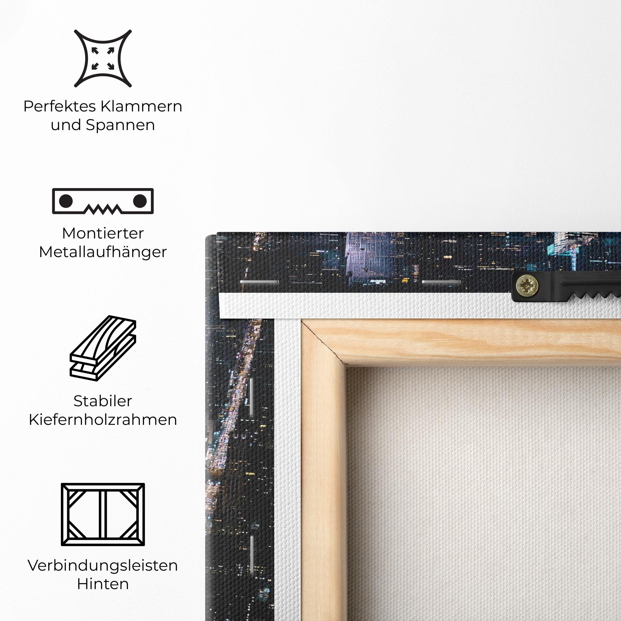 Leinwandbild Night Landscape mockup 5