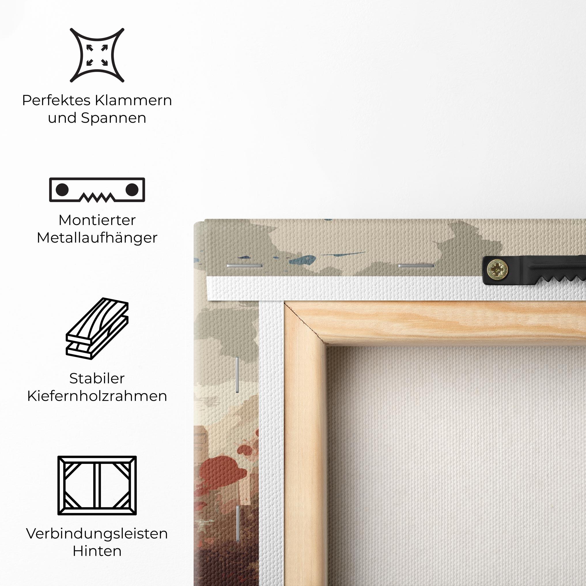 Leinwandbild Patriotism Cultural Art mockup 5