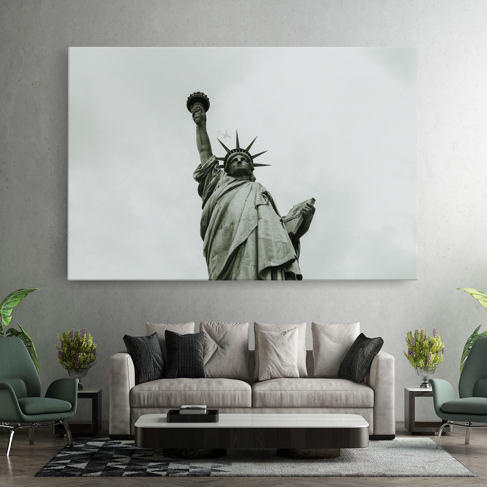 Liberty Statue Day mockup 7
