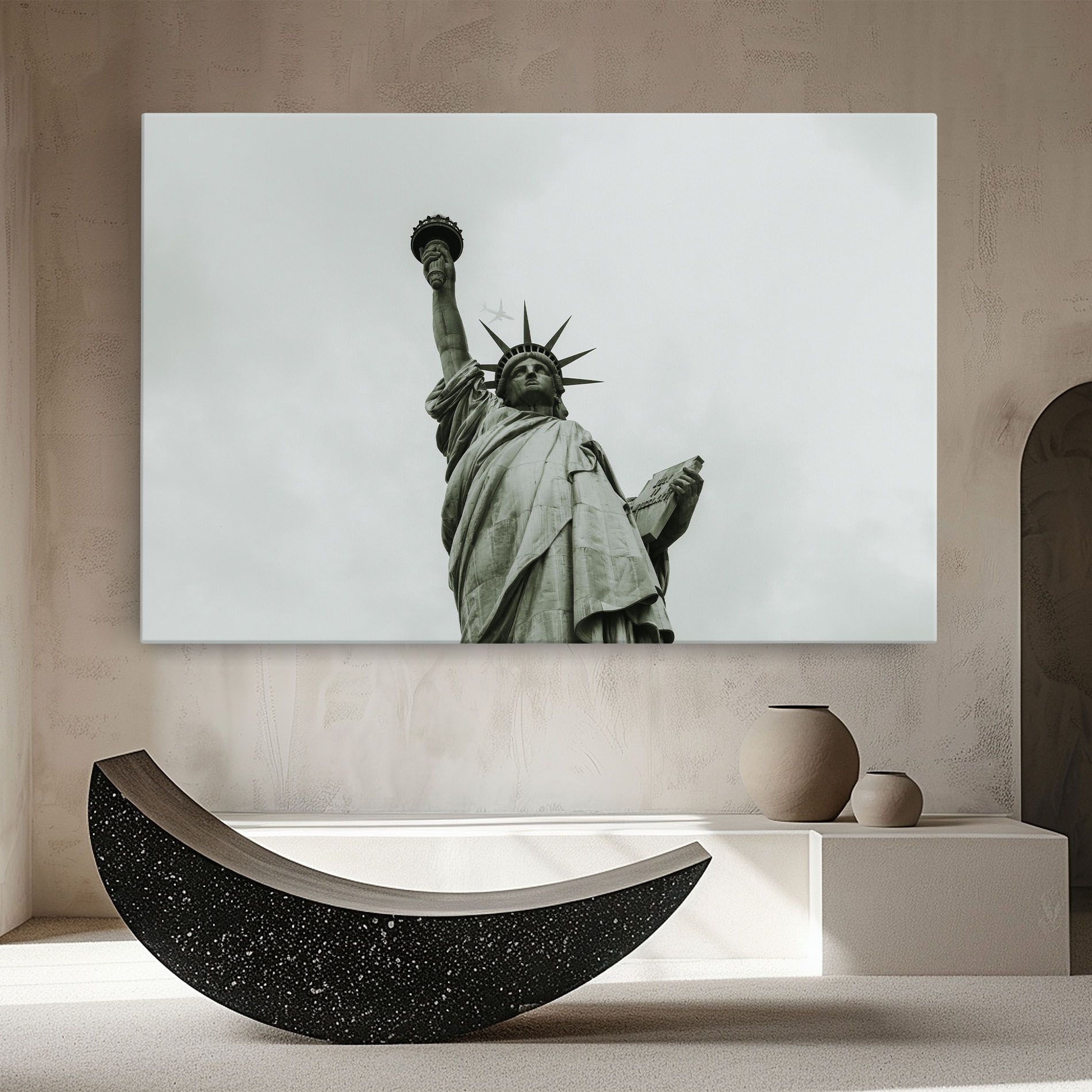 Liberty Statue Day mockup 8