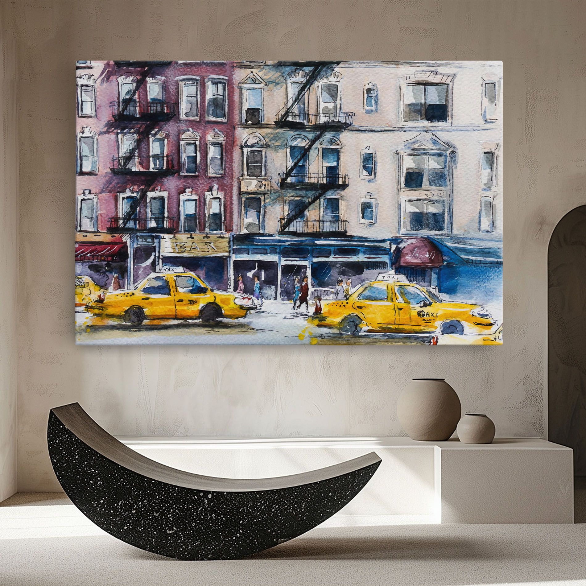 Newyork Taxi mockup 8