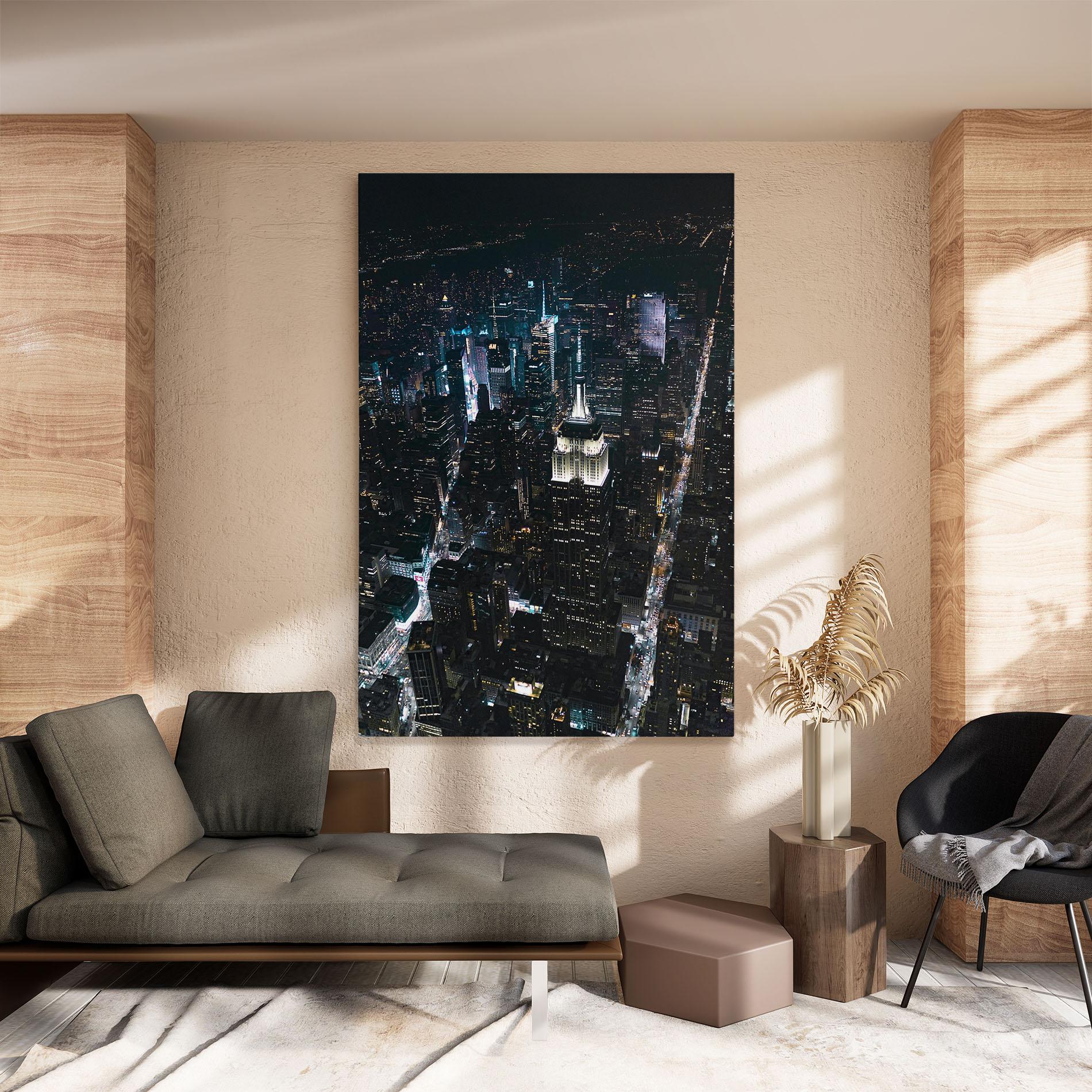 Leinwandbild Night Landscape mockup 8