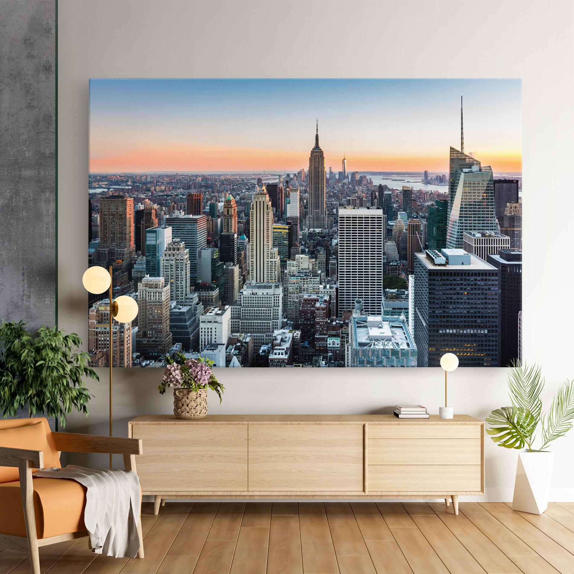 Leinwandbild New York Skyline mockup 9