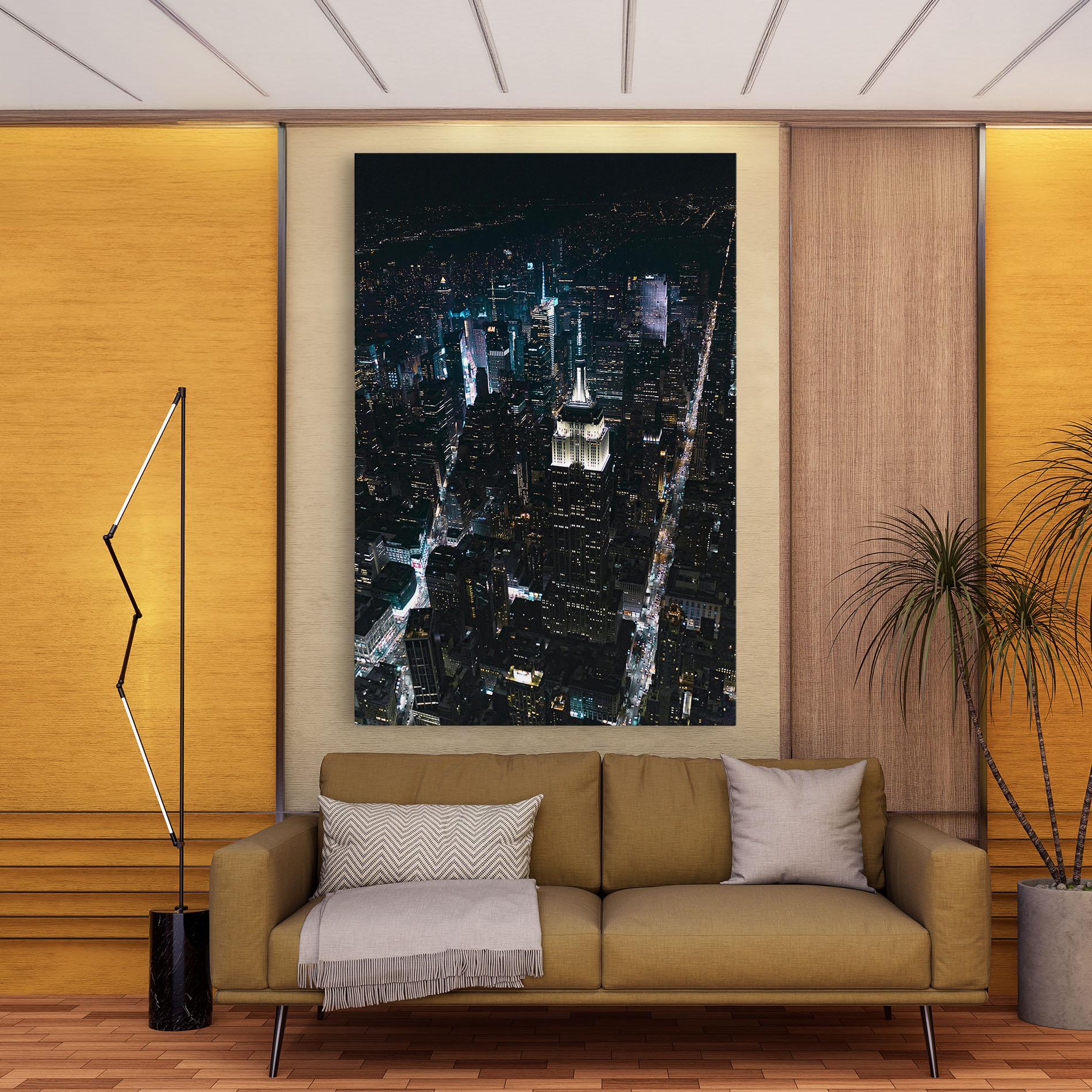 Leinwandbild Night Landscape mockup 9