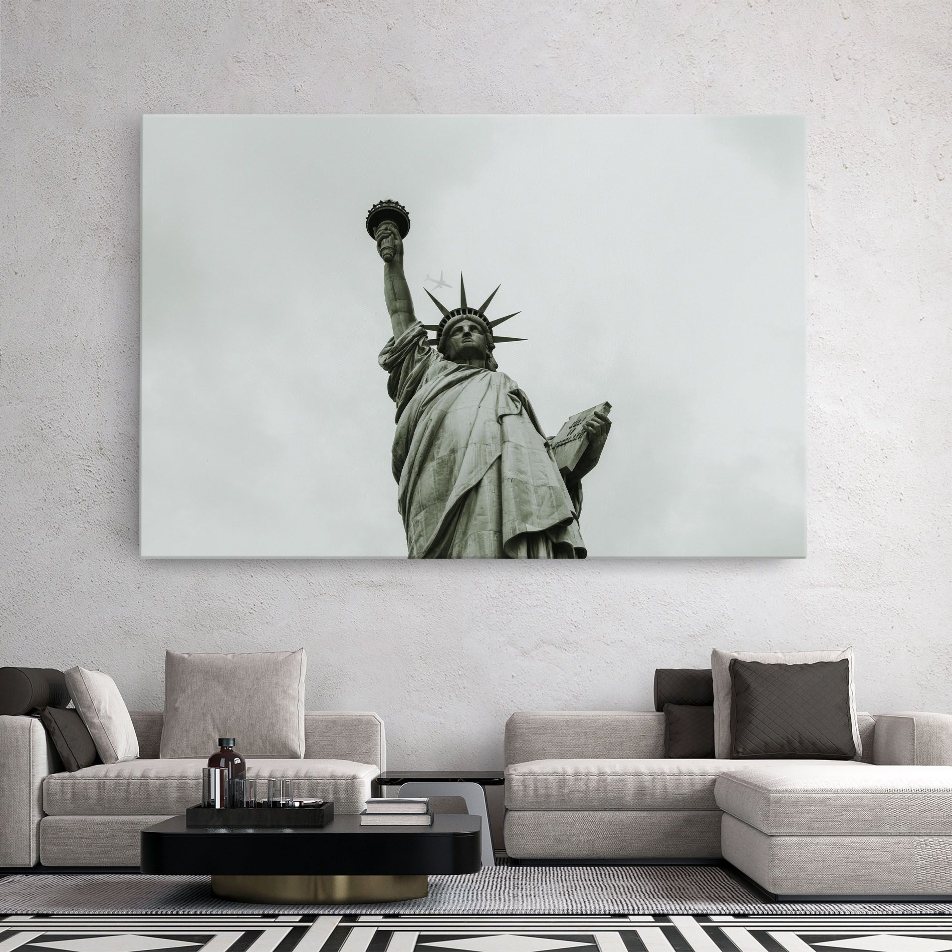 Liberty Statue Day mockup 2