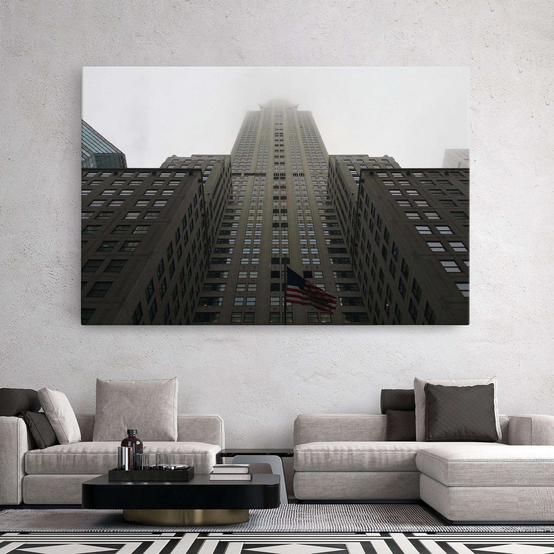 Leinwandbild New York City Skyscraper mockup 2