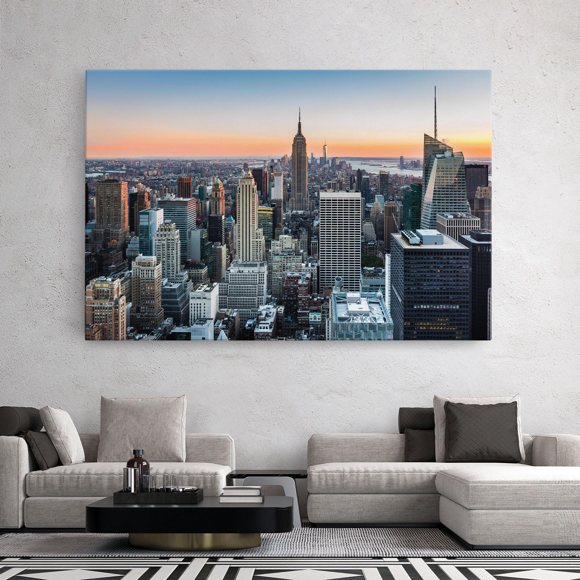 Leinwandbild New York Skyline mockup 2