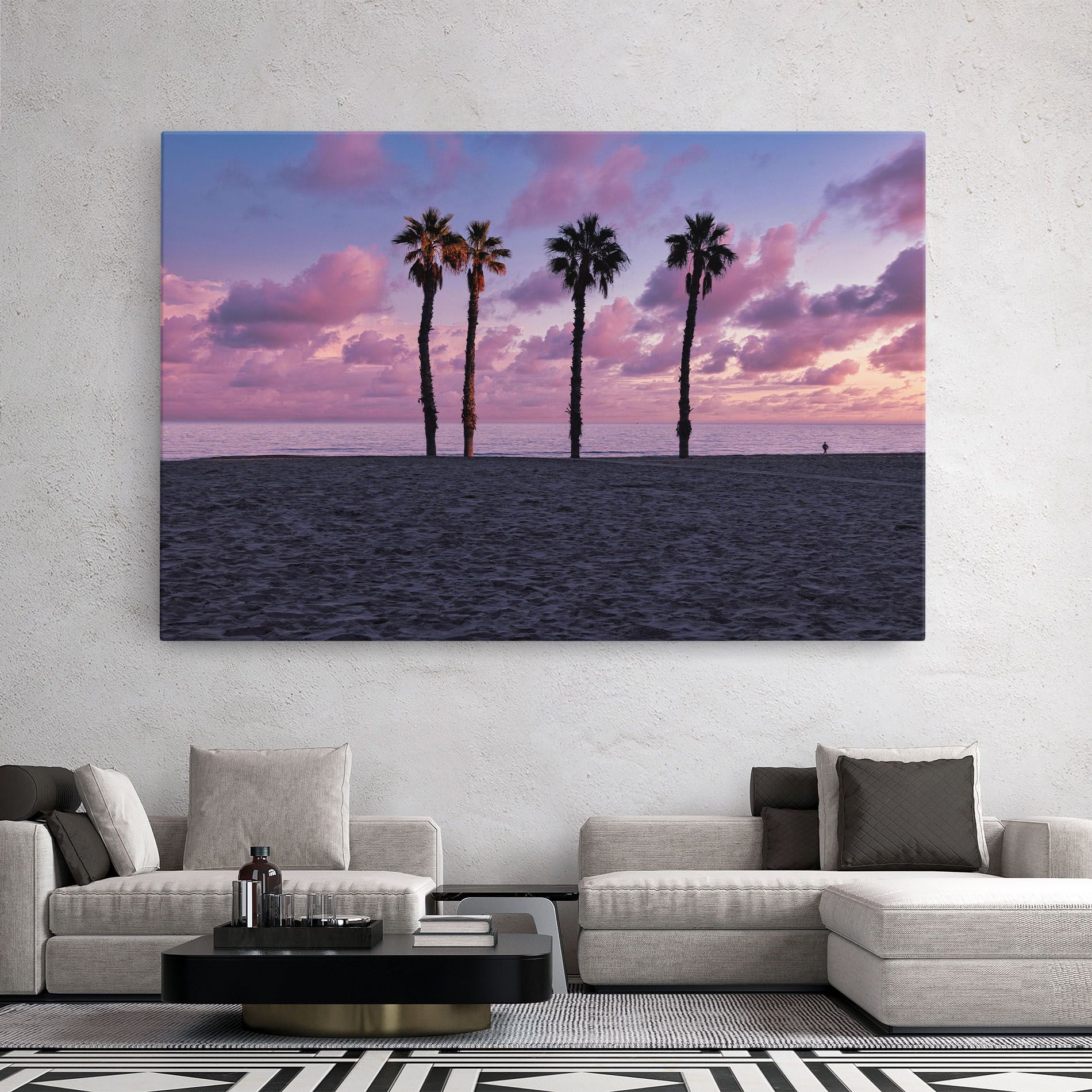 Palm Trees Beach mockup 2