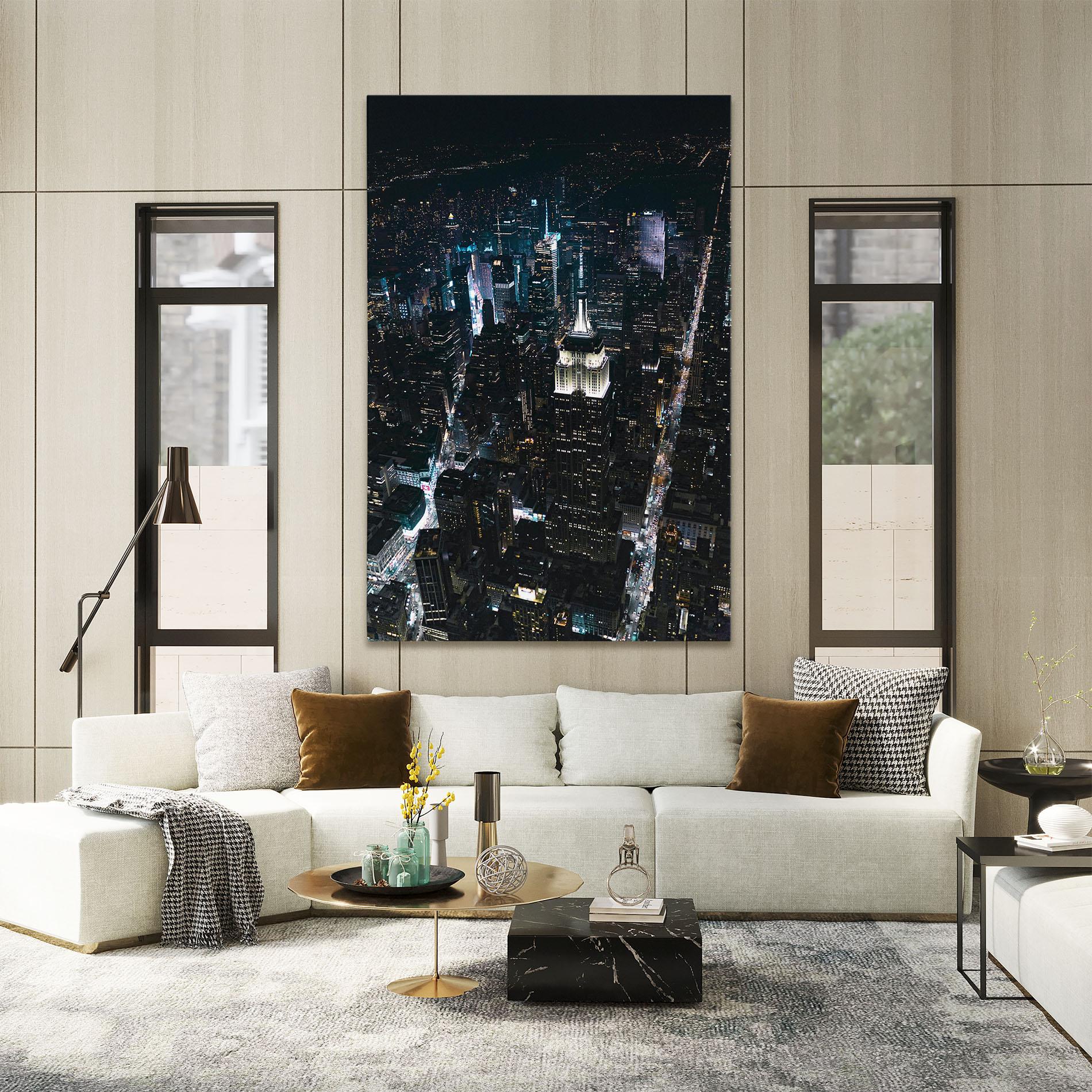 Leinwandbild Night Landscape mockup 2
