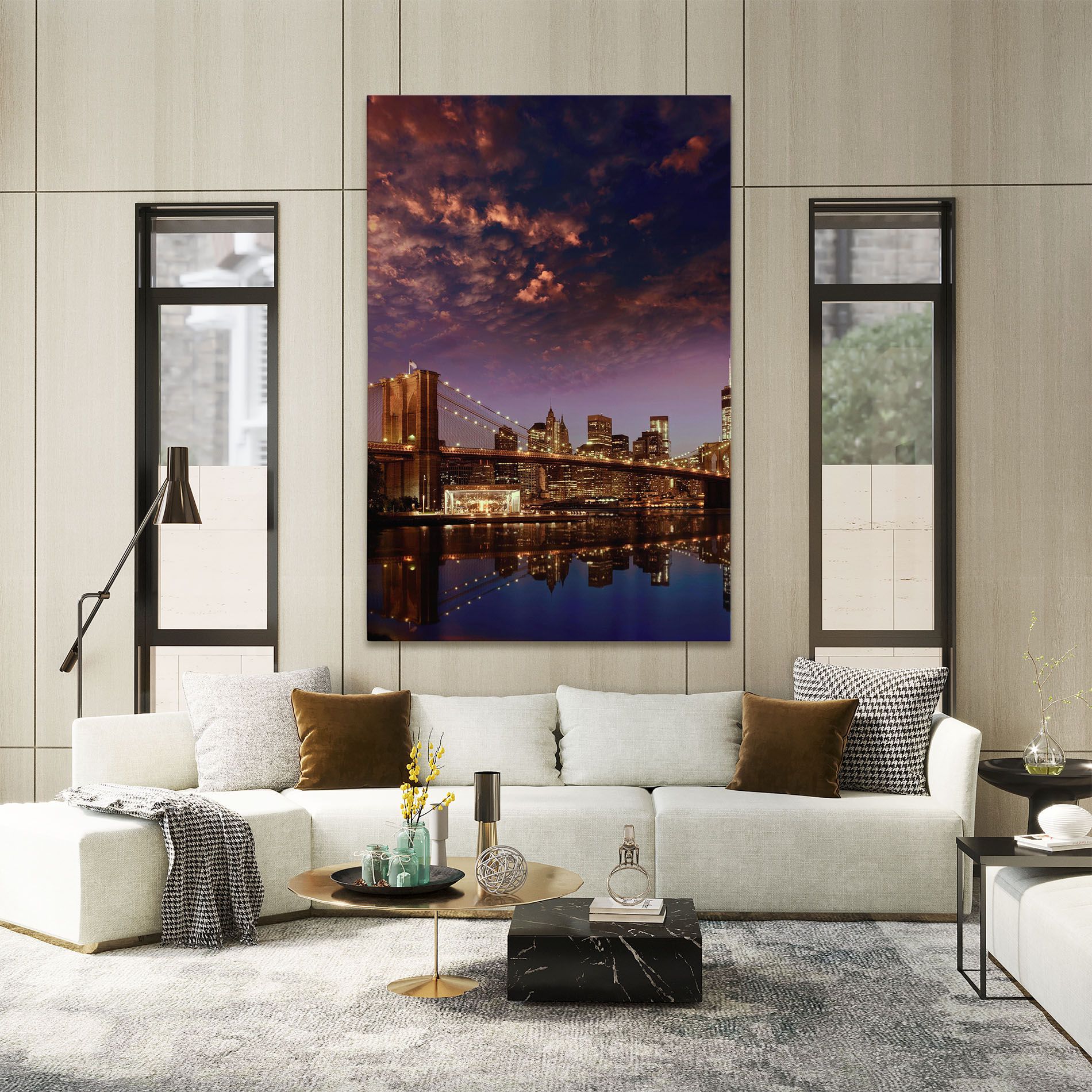 Sunset New York mockup 2