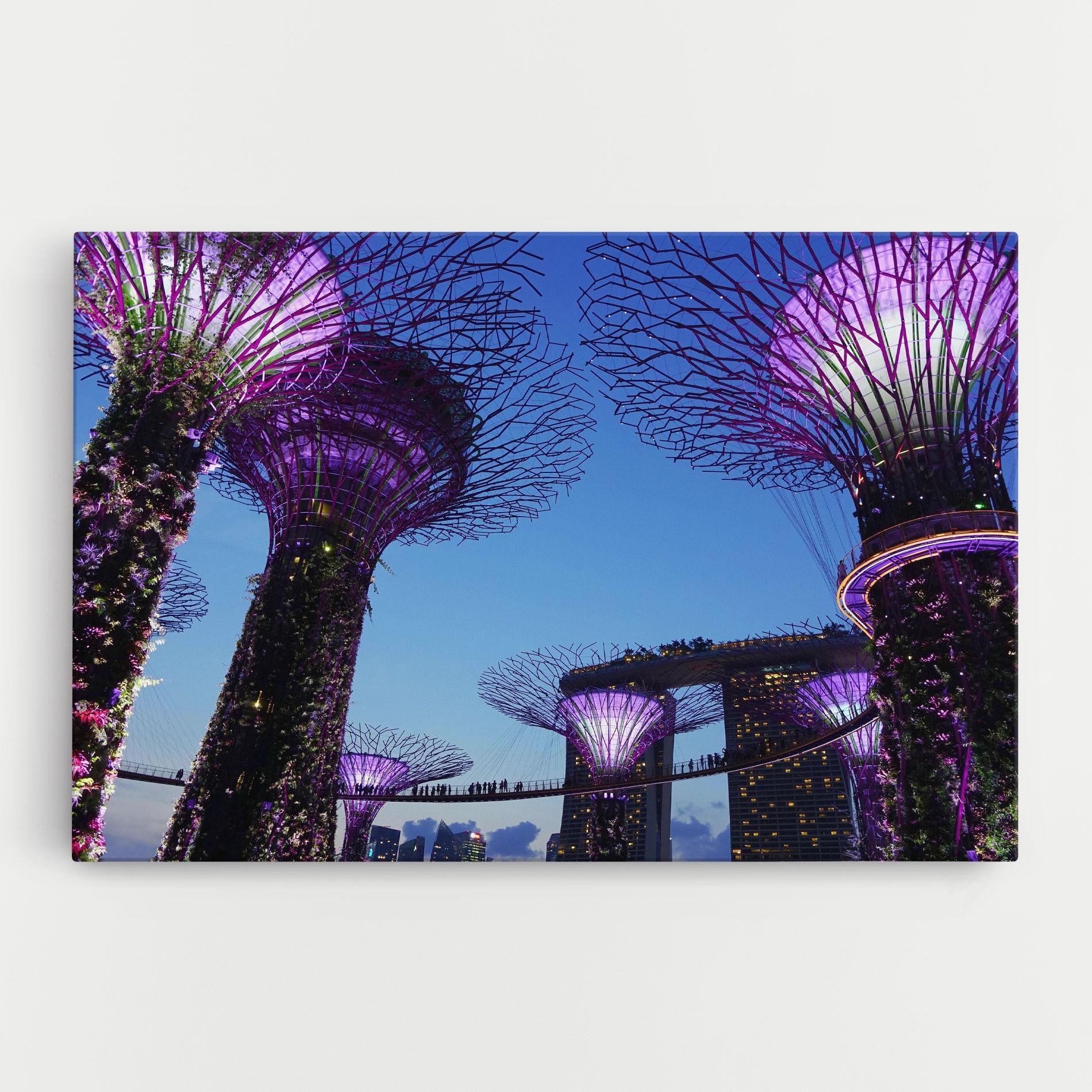 Leinwandbild Gardens By The Bay mockup 0