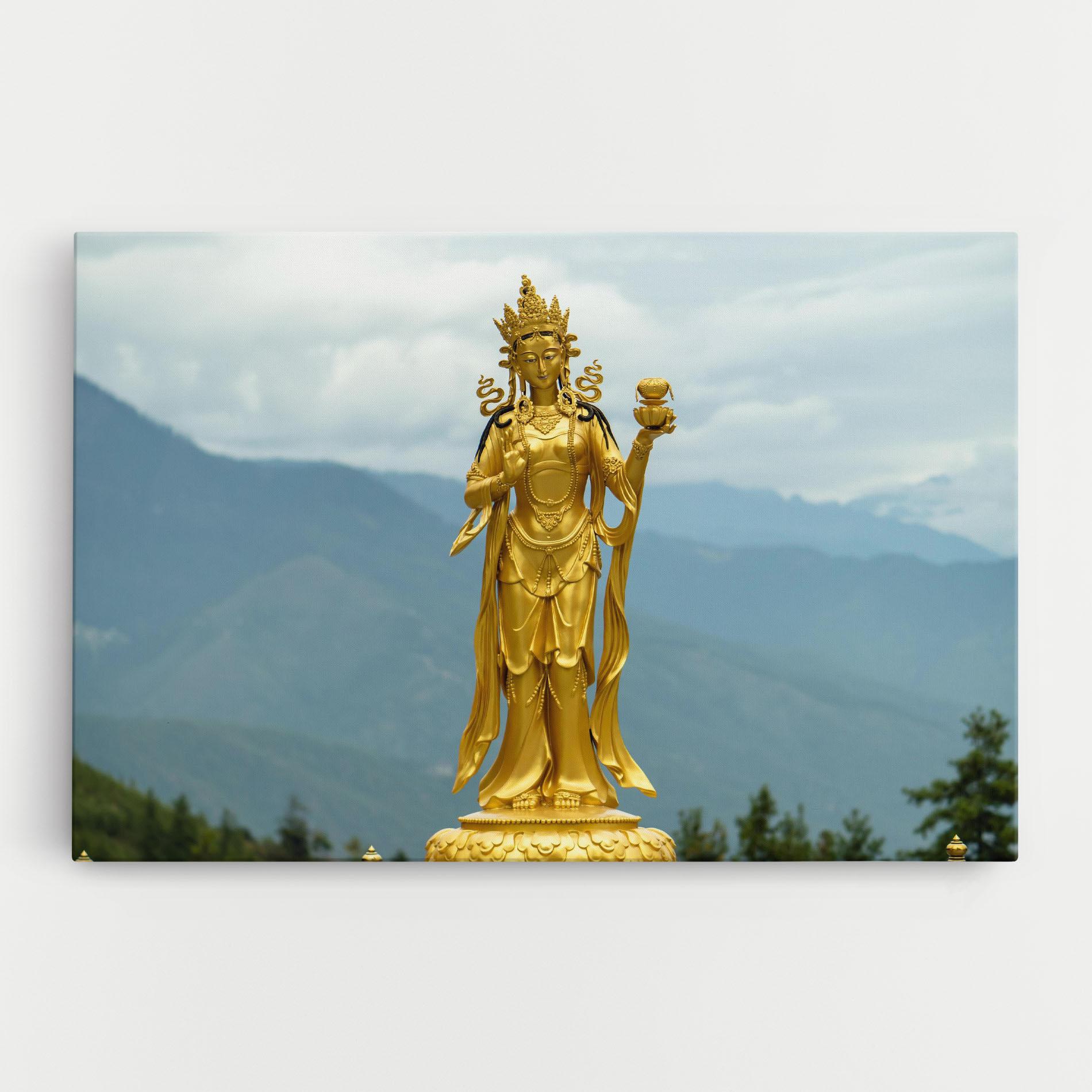 Leinwandbild Golden Tara mockup 0