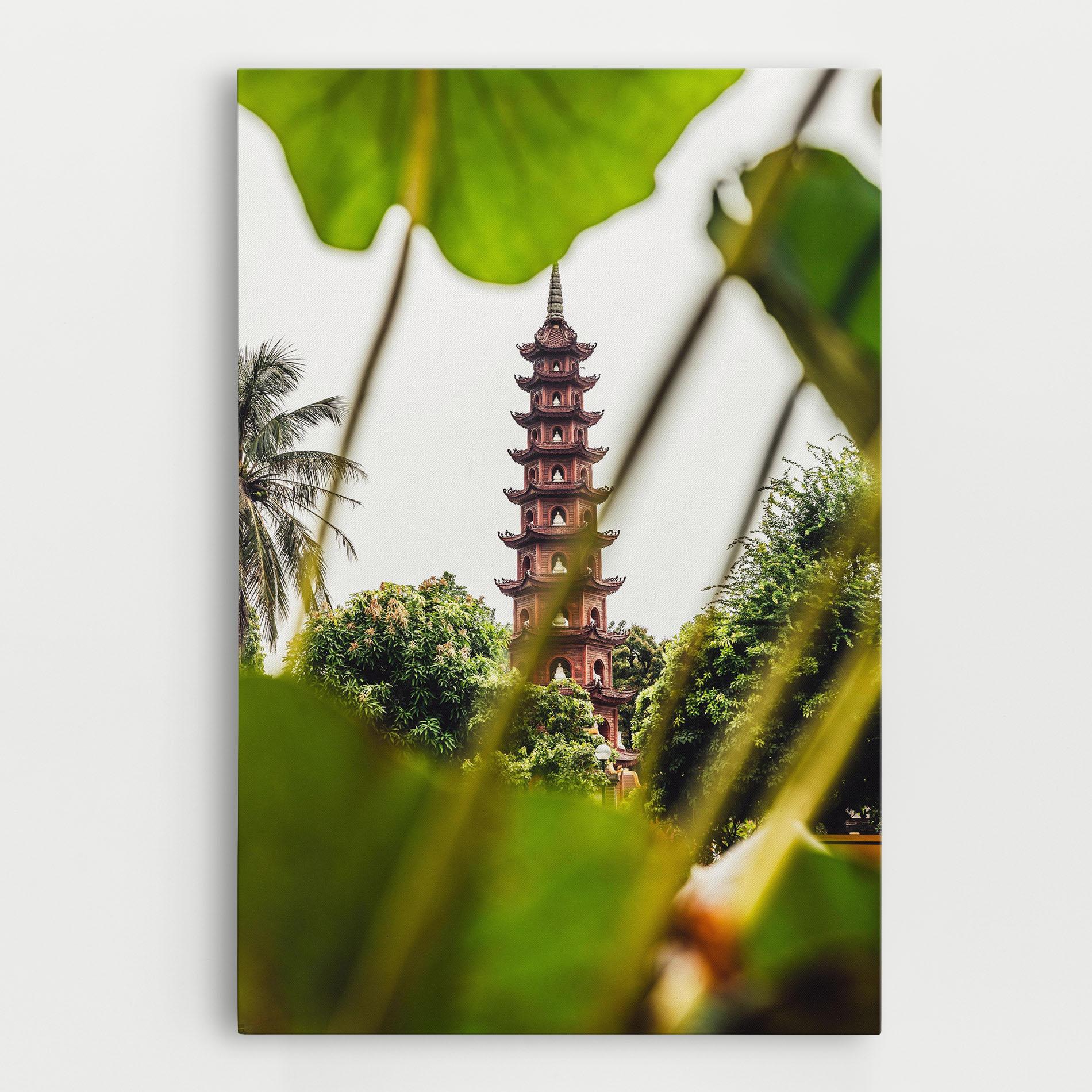 Leinwandbild Tran Quoc Pagoda mockup 0