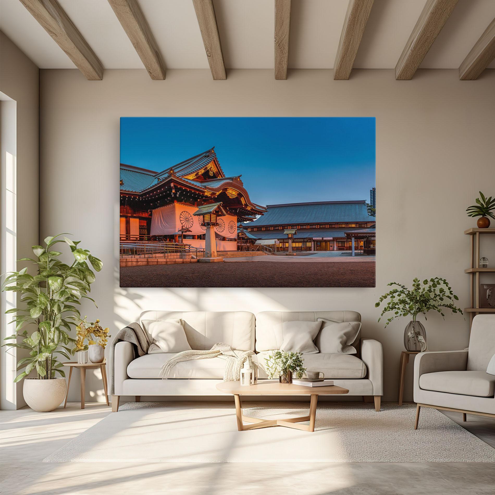 Leinwandbild Yasukuni Jinja mockup 6