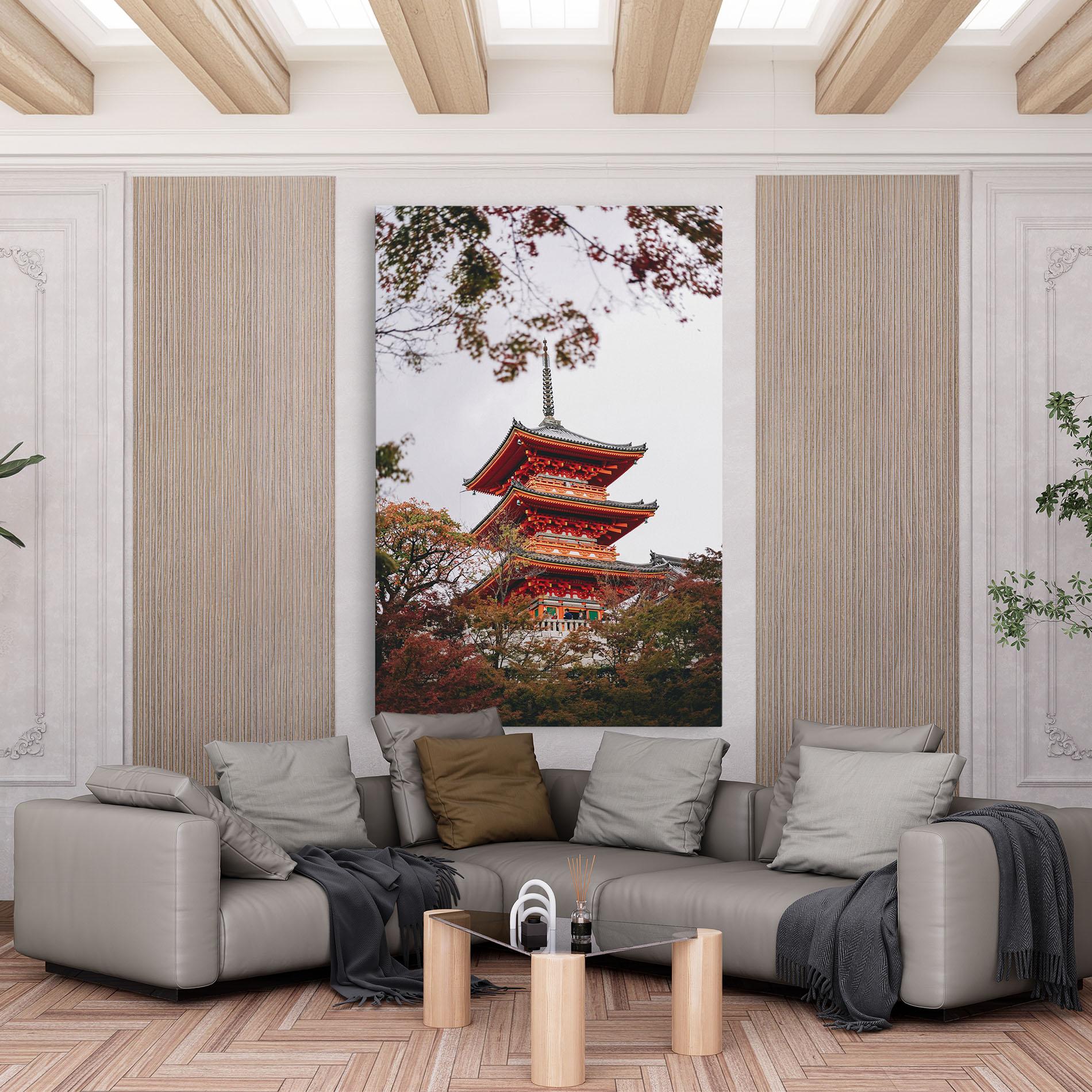 Leinwandbild Kiyomizu Dera mockup 6