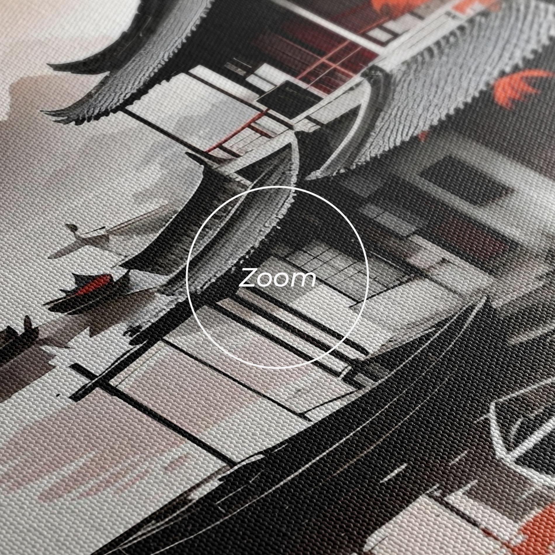 Leinwandbild Architecture Reflections mockup 3