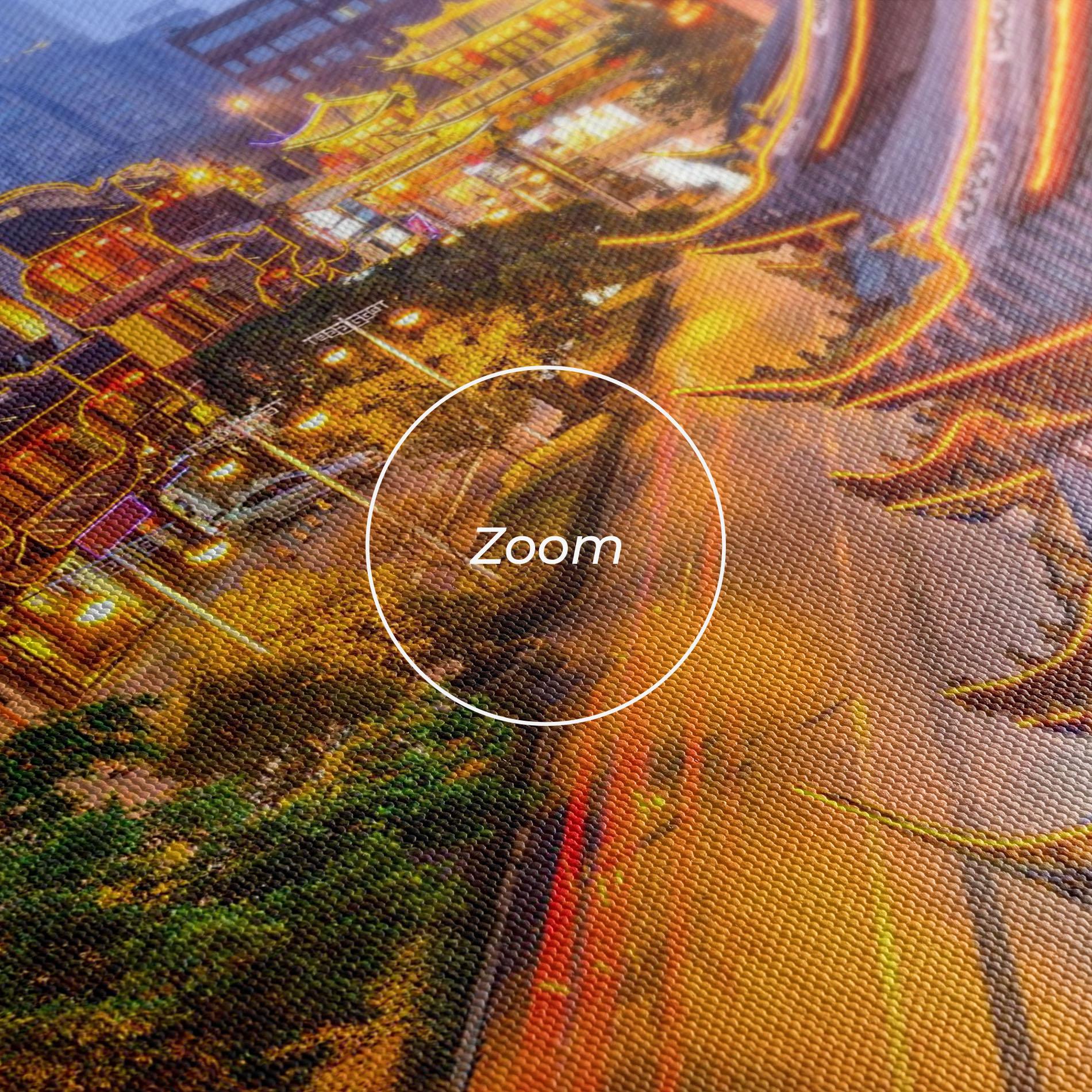 Leinwandbild Chengdu China mockup 3