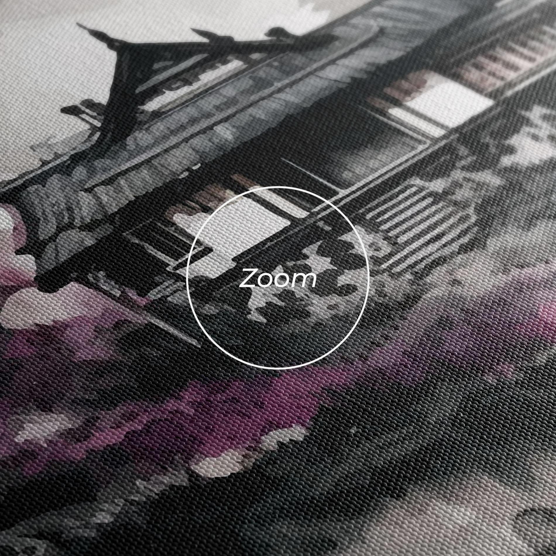 Leinwandbild Japanese Temple Art mockup 3