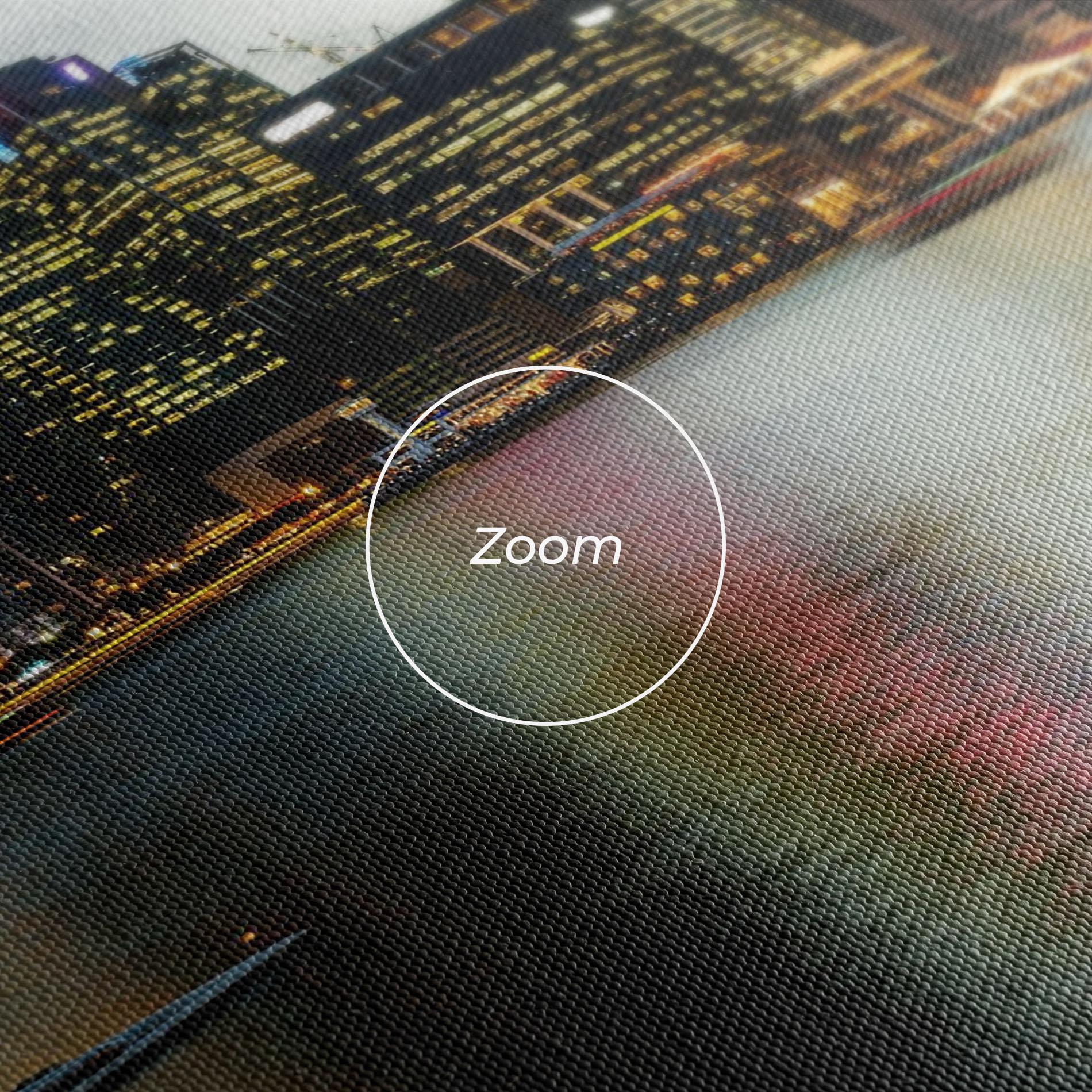 Leinwandbild Singapore Skyline mockup 3