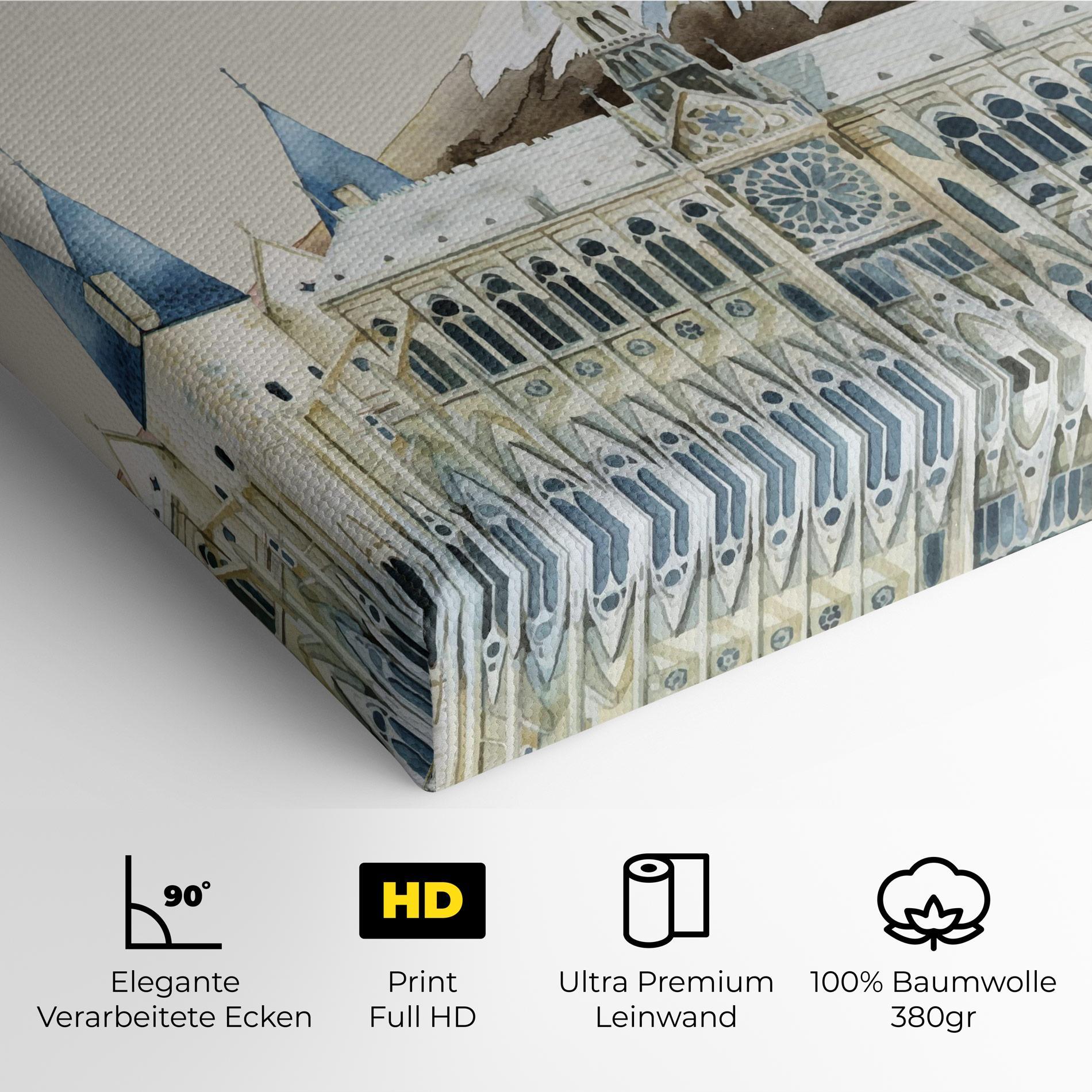 Leinwandbild City Mix mockup 4