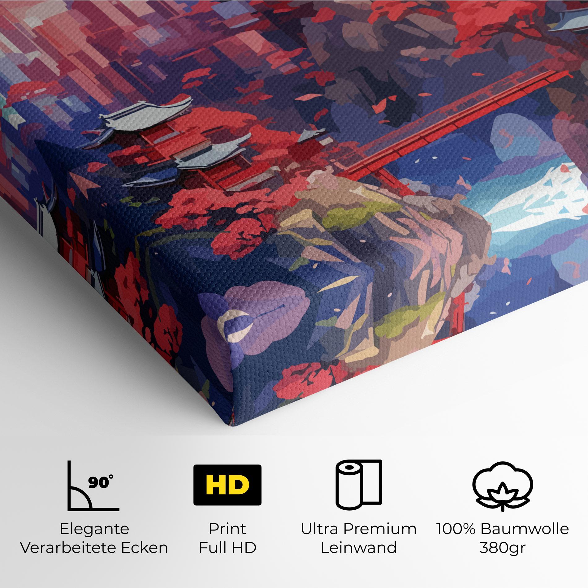 Leinwandbild City Style Art mockup 4