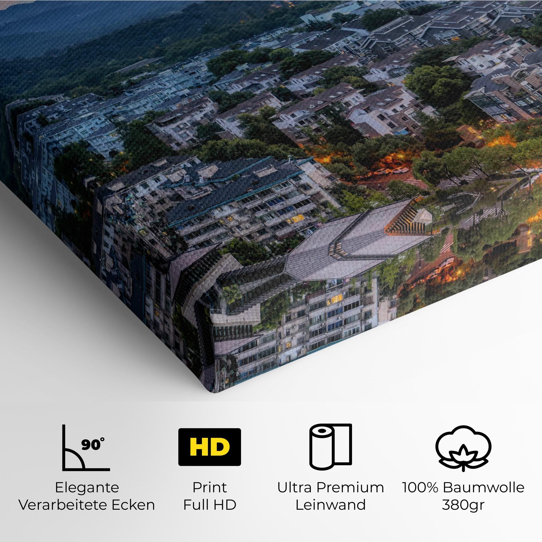 Leinwandbild Hangzhou China mockup 4