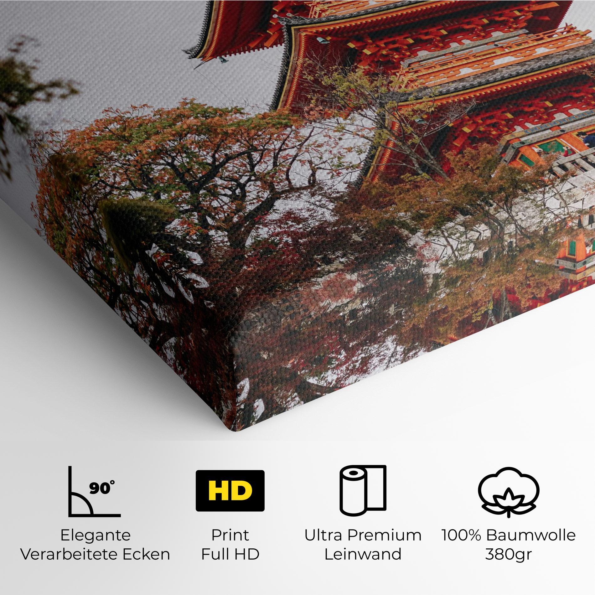 Leinwandbild Kiyomizu Dera mockup 4