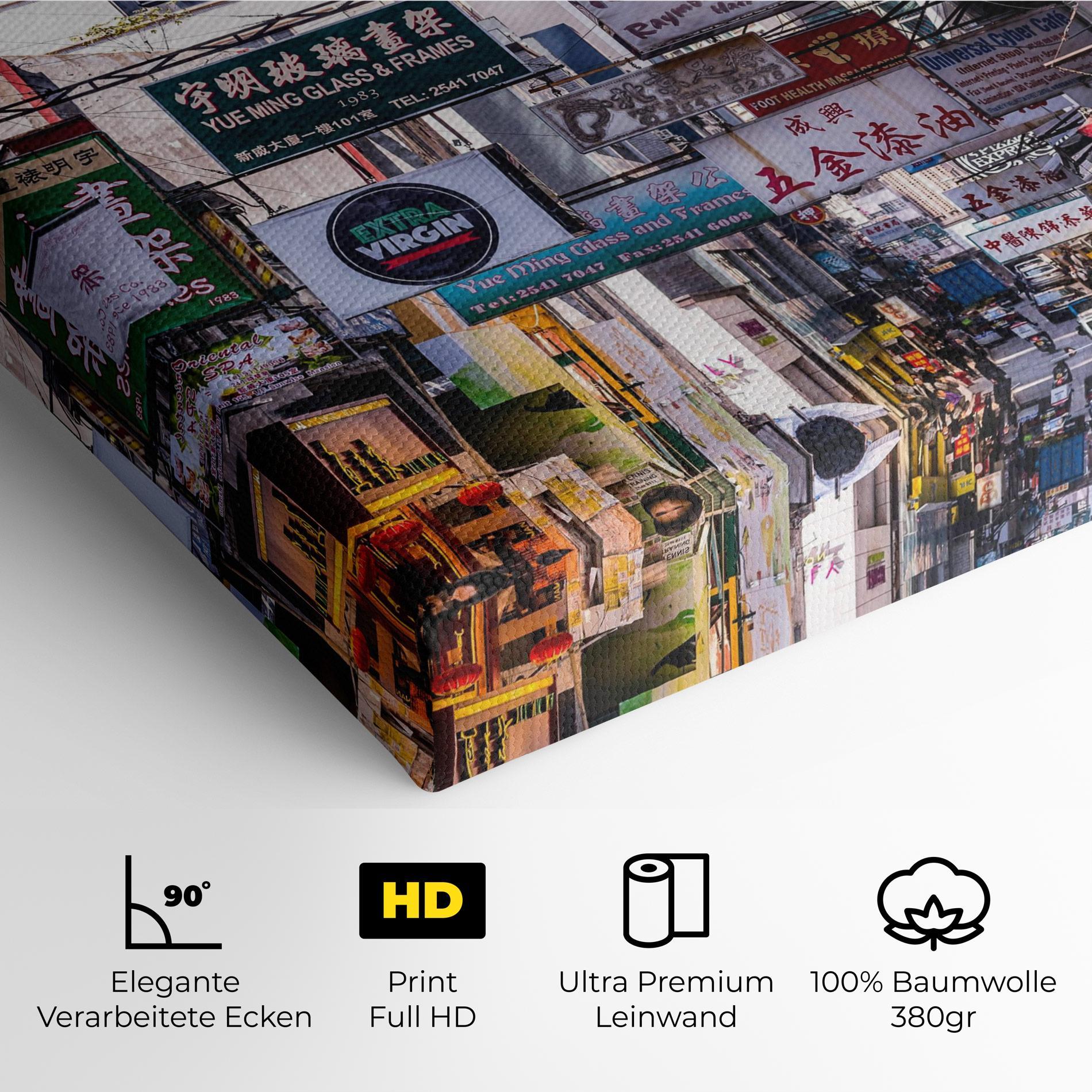 Leinwandbild Mong Kok mockup 4