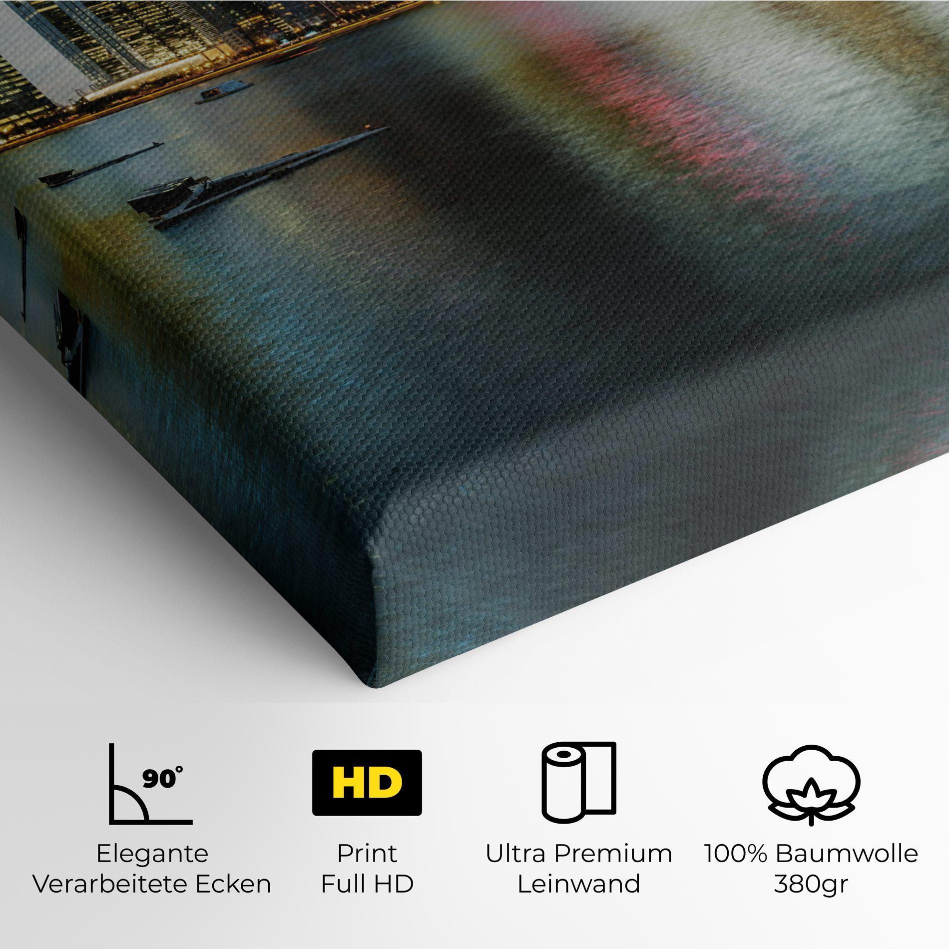 Leinwandbild Singapore Skyline mockup 4