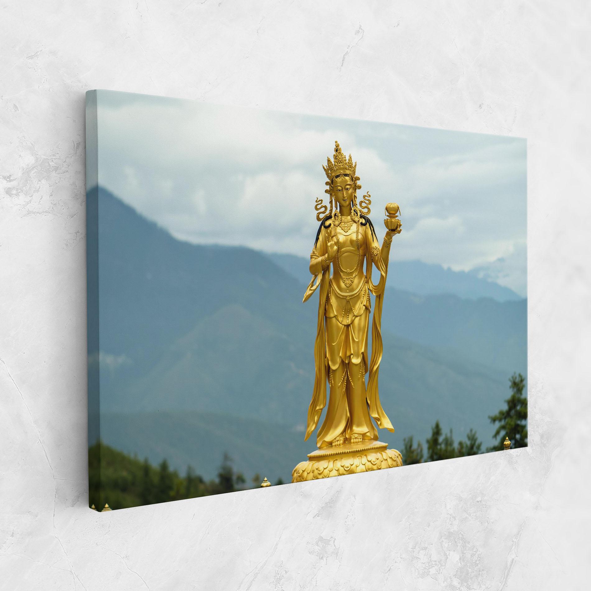 Leinwandbild Golden Tara mockup 1