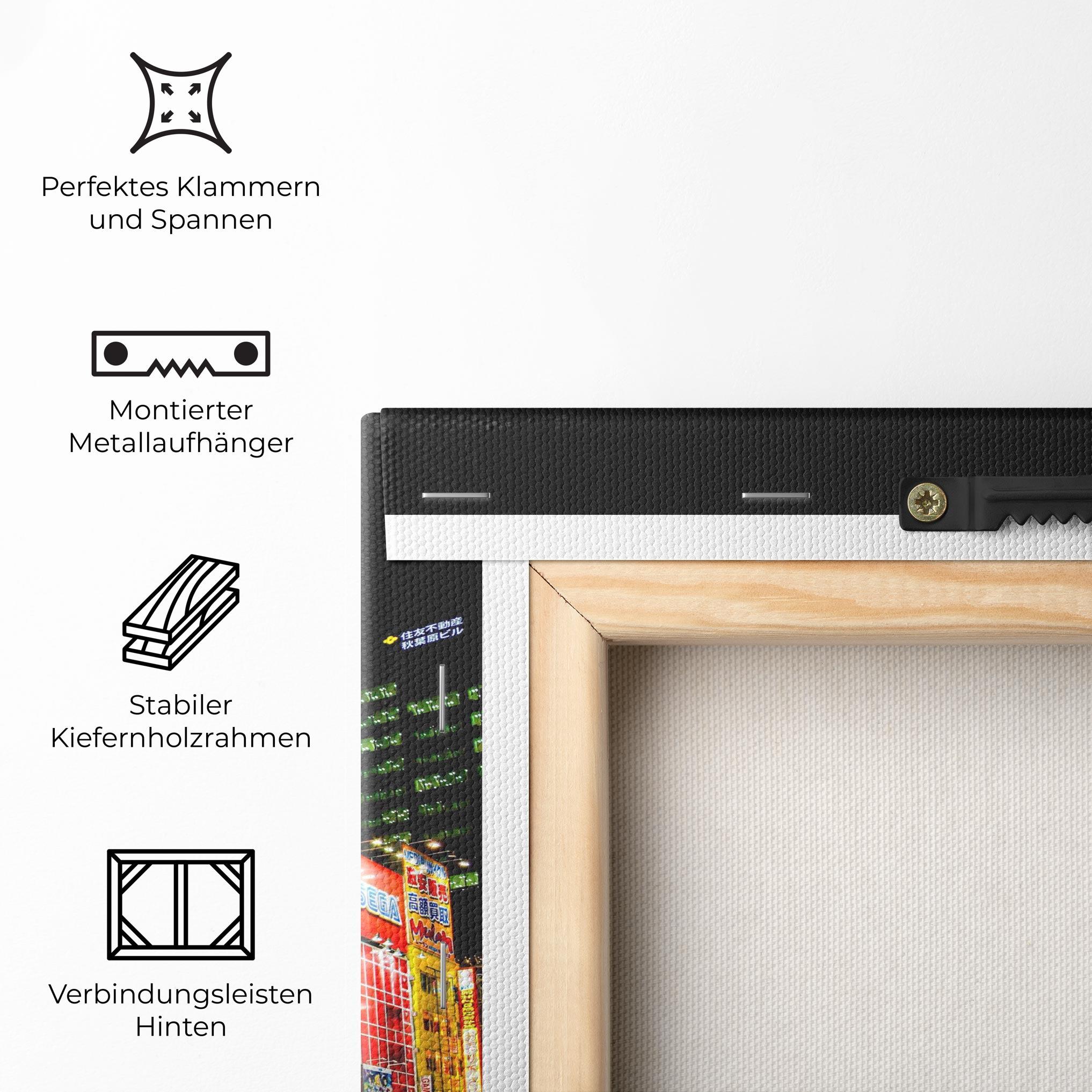 Leinwandbild Akihabara Night mockup 5