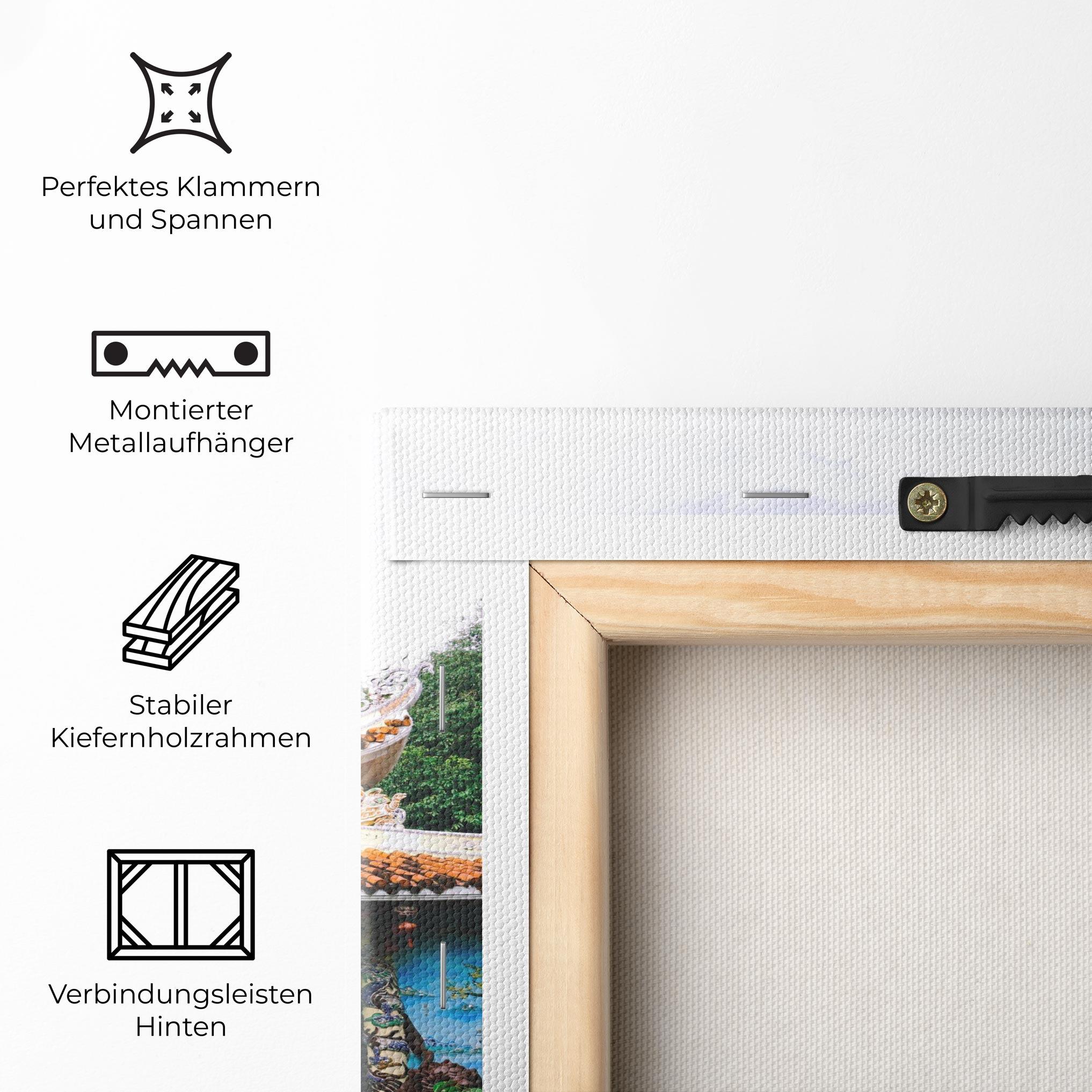 Leinwandbild Danang S Marble mockup 5