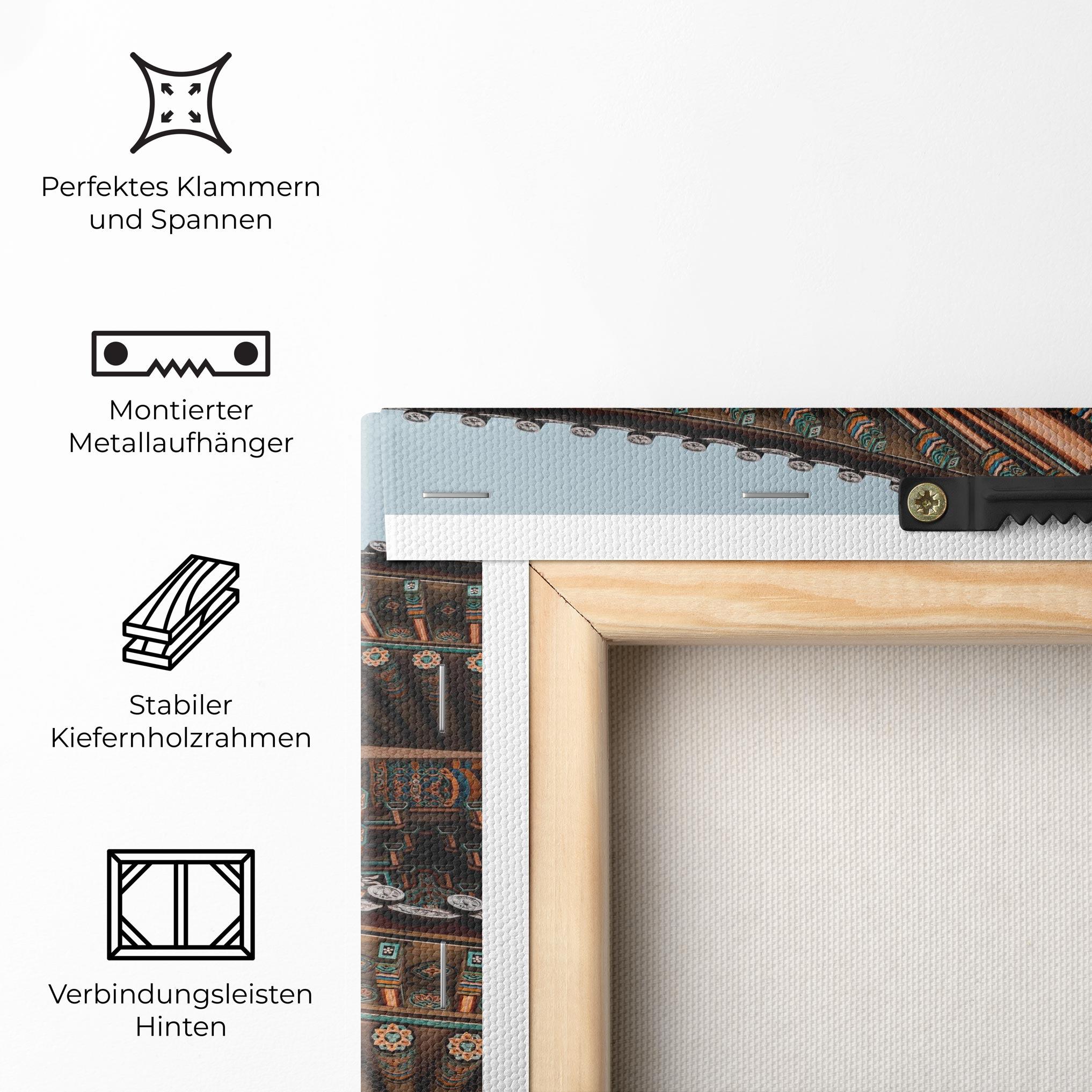 Leinwandbild Gyeongbokgung mockup 5