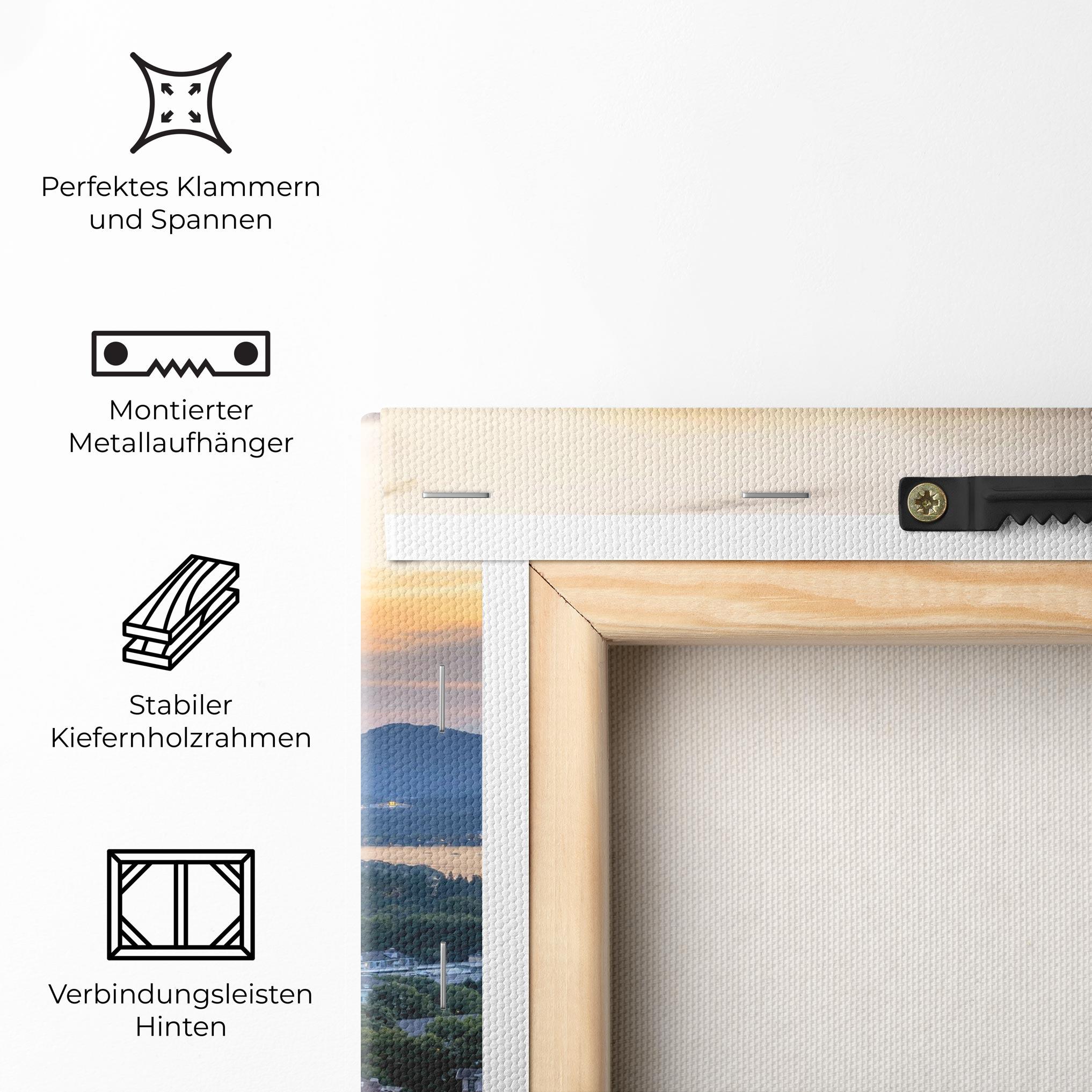 Leinwandbild Hangzhou China mockup 5