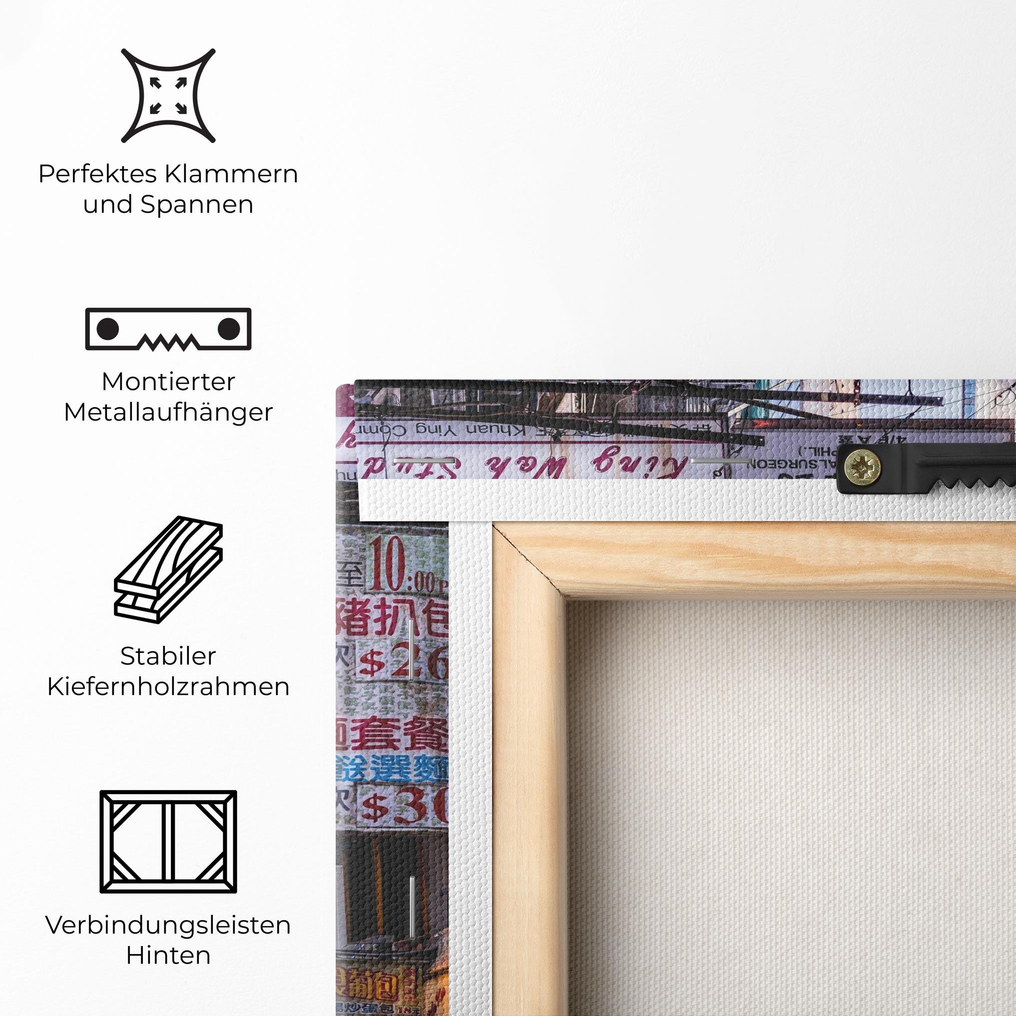 Leinwandbild Mong Kok mockup 5