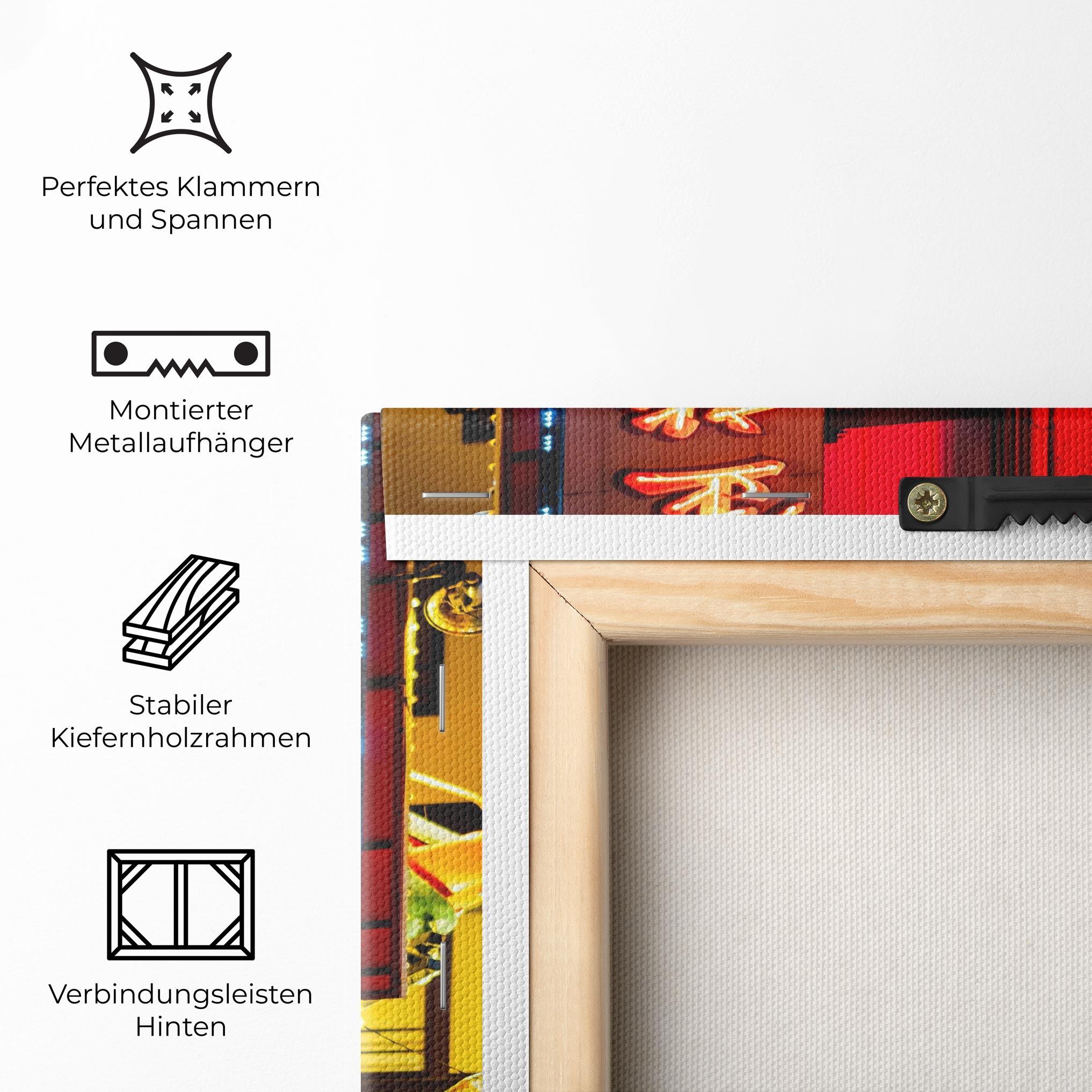 Leinwandbild Ramen Restaurant mockup 5