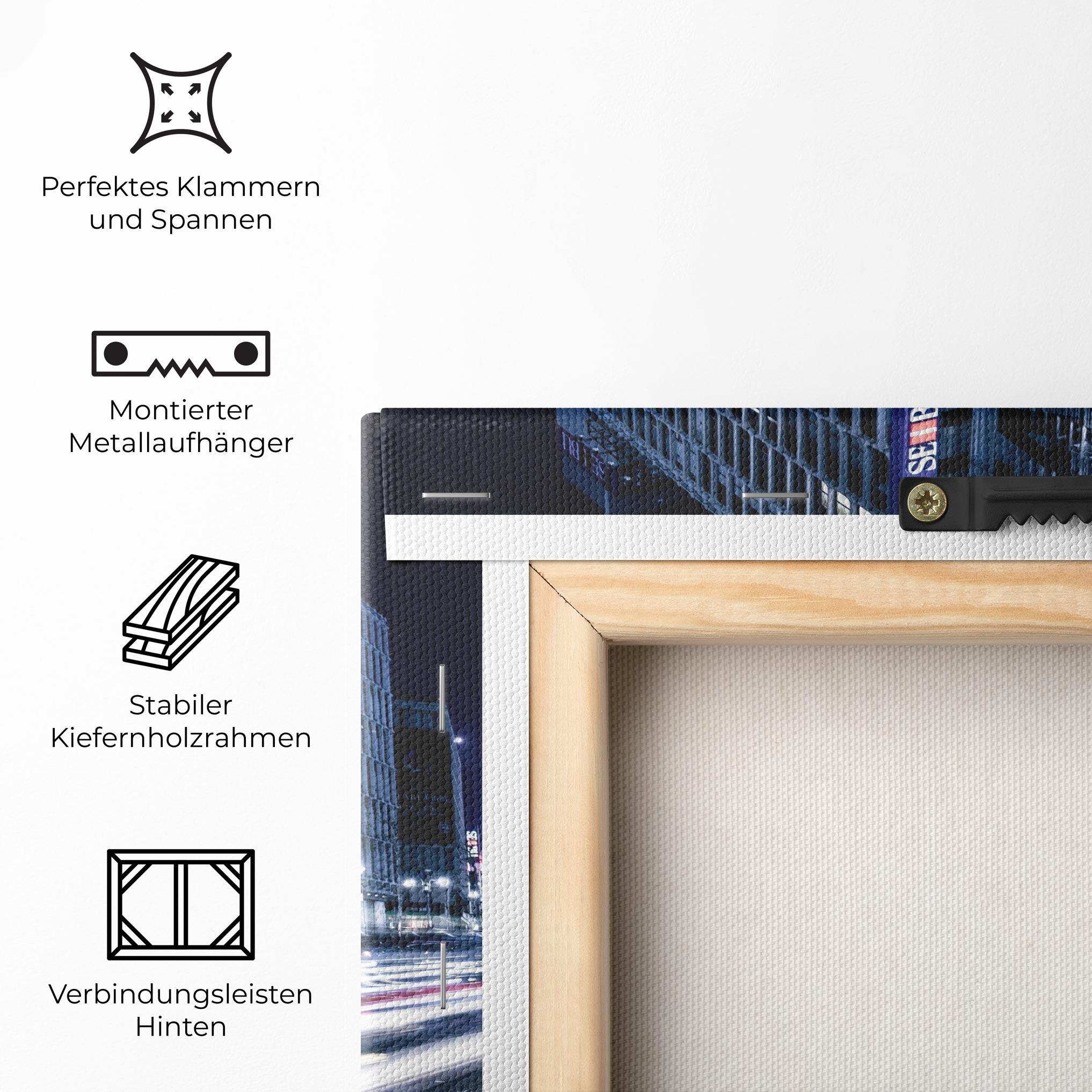 Leinwandbild Road Traffic mockup 5