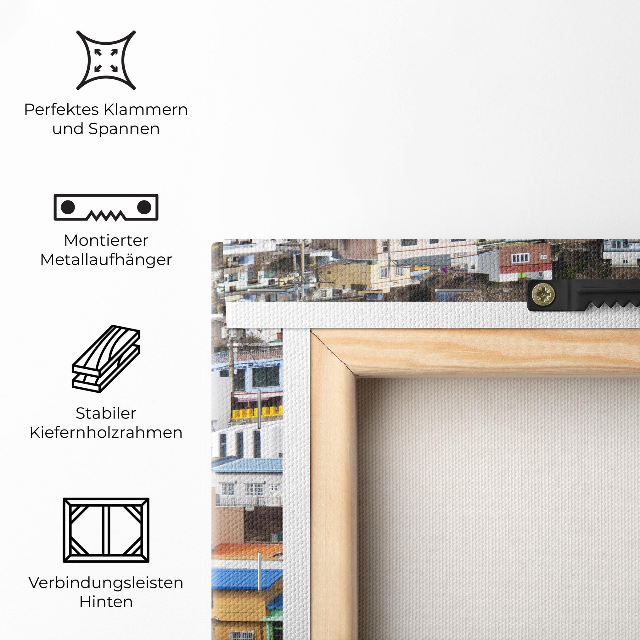 Leinwandbild South Korea mockup 5