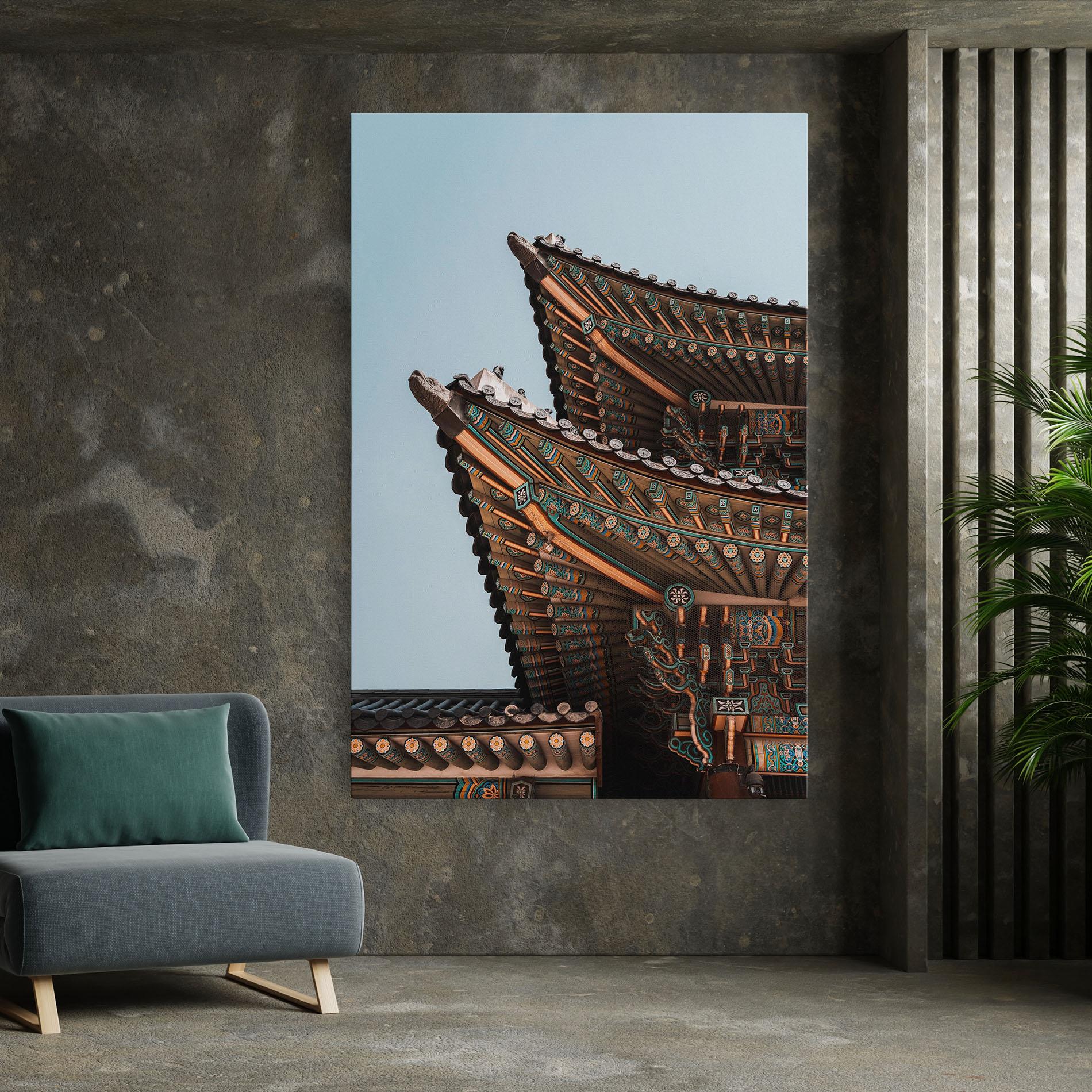 Leinwandbild Gyeongbokgung mockup 7