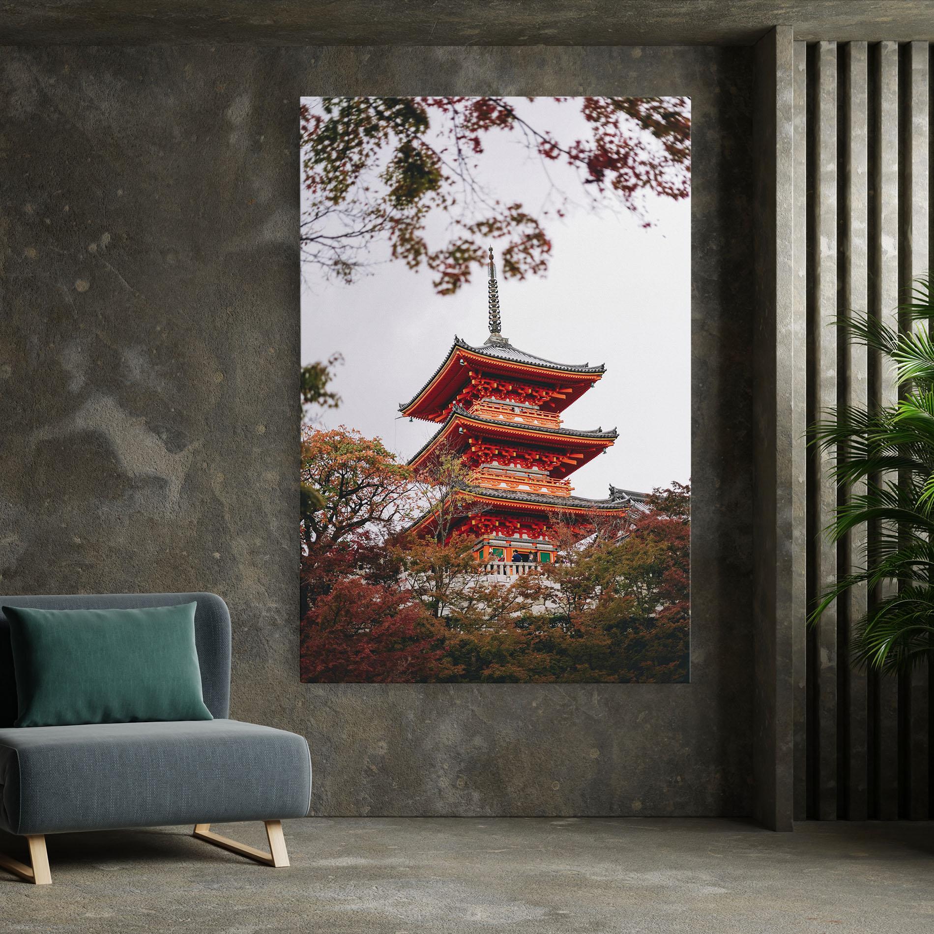 Leinwandbild Kiyomizu Dera mockup 7