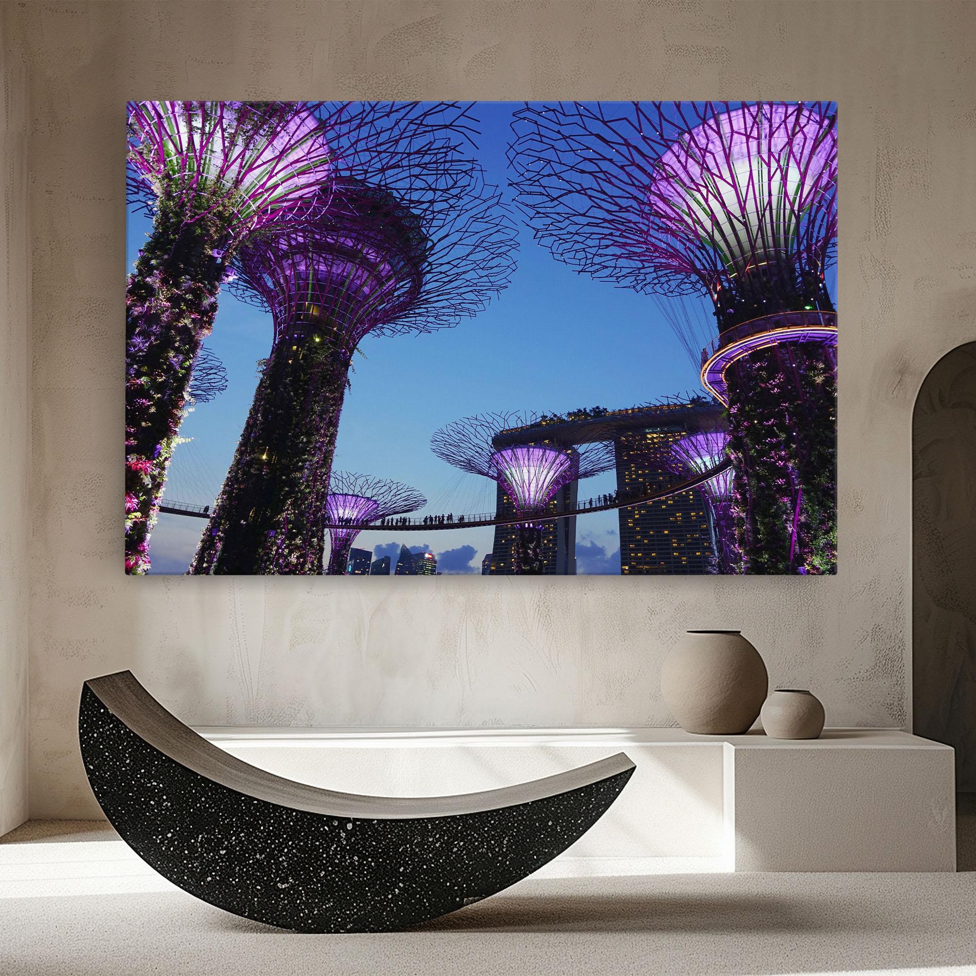 Leinwandbild Gardens By The Bay mockup 8